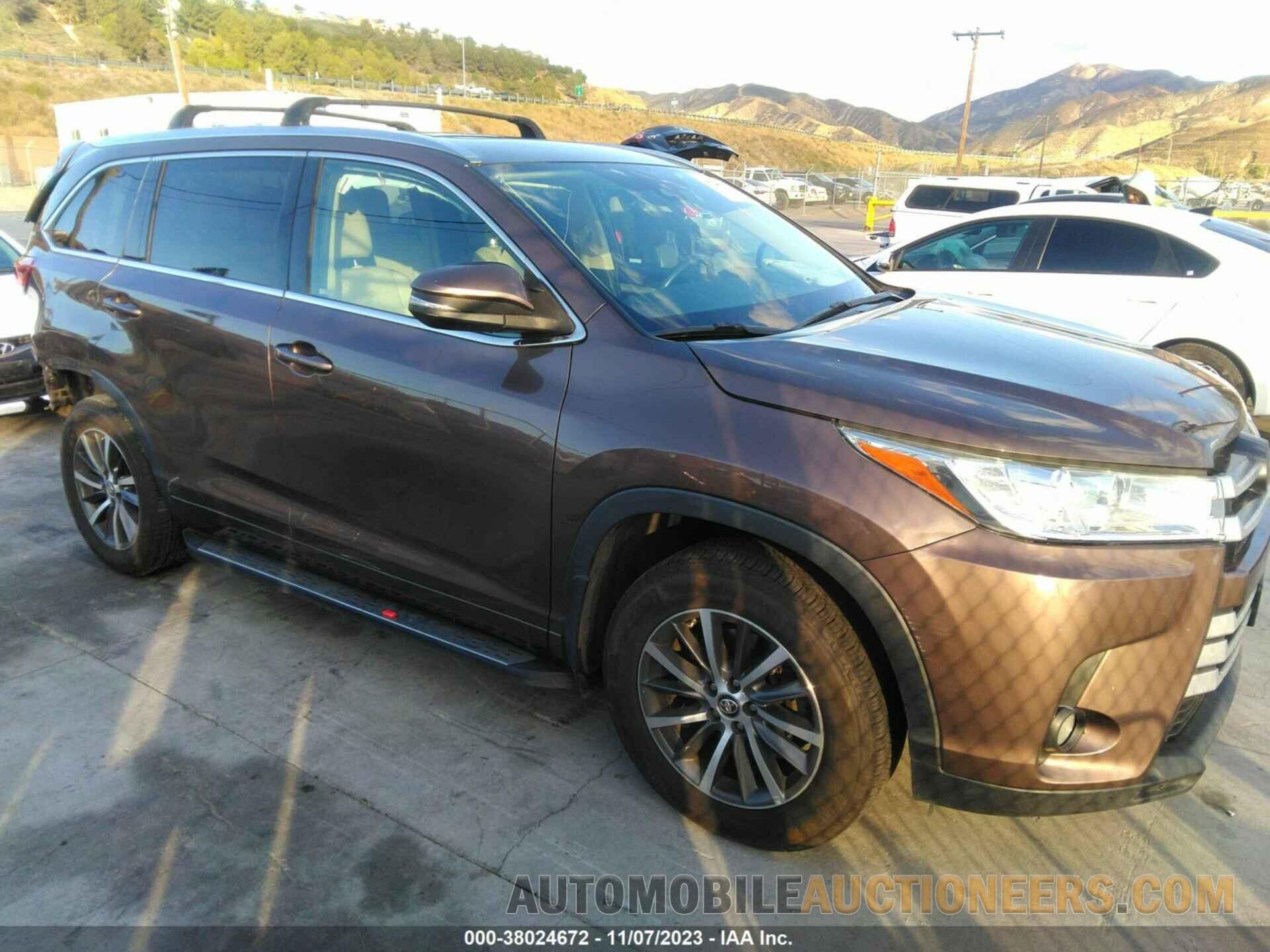 5TDKZRFH8HS224948 TOYOTA HIGHLANDER 2017