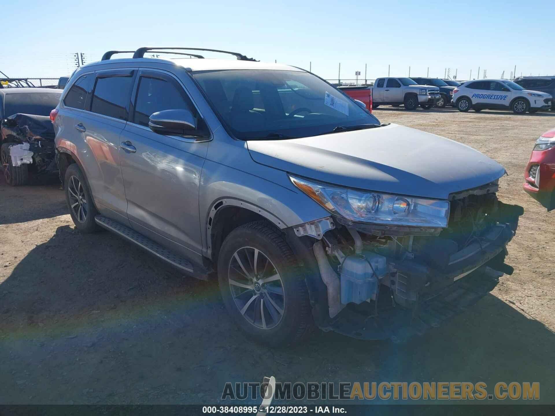 5TDKZRFH8HS507415 TOYOTA HIGHLANDER 2017