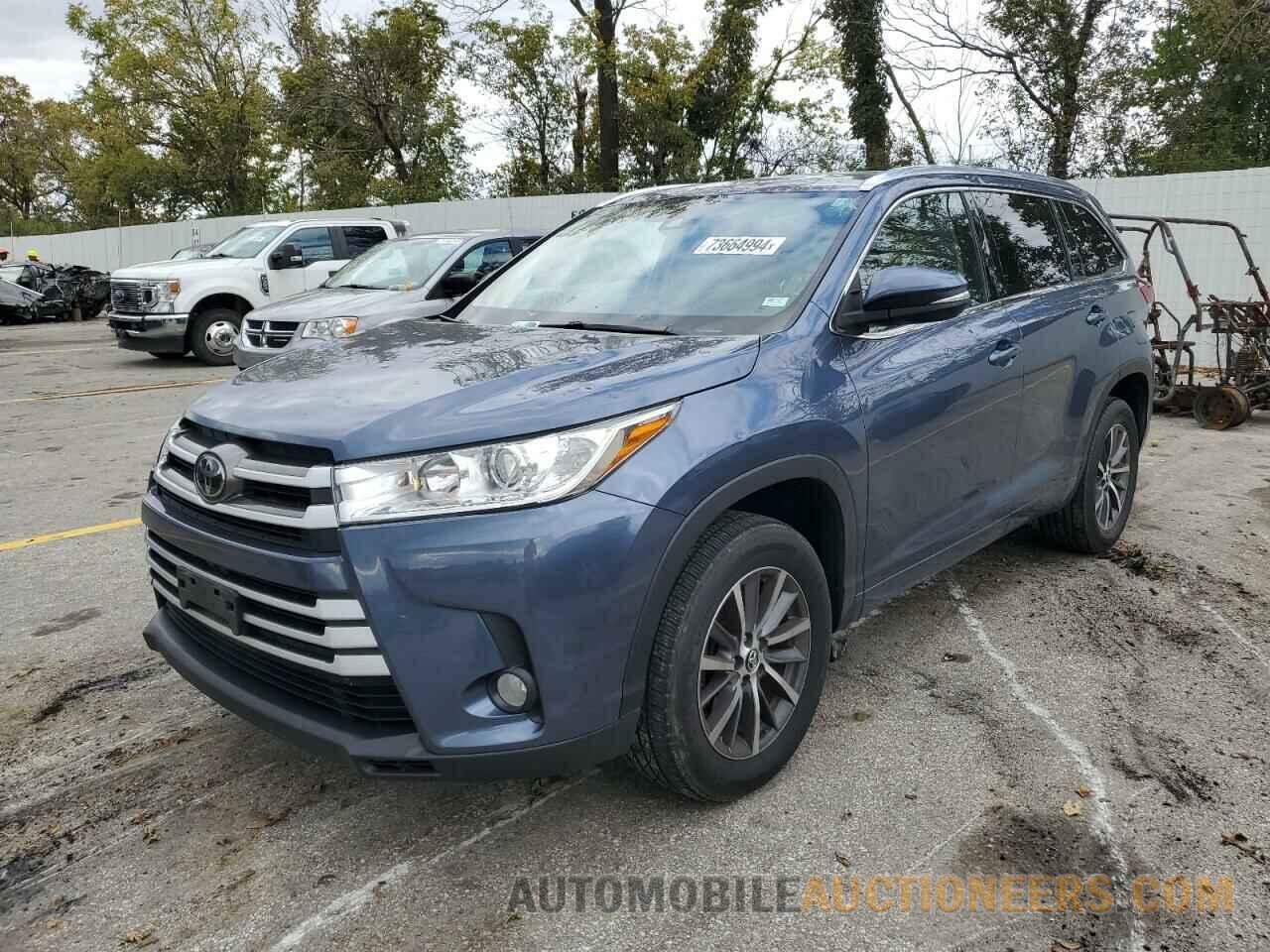 5TDKZRFH8HS520732 TOYOTA HIGHLANDER 2017