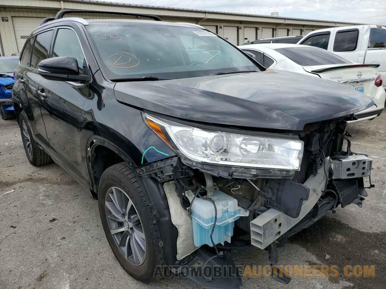 5TDKZRFH8HS522559 TOYOTA HIGHLANDER 2017