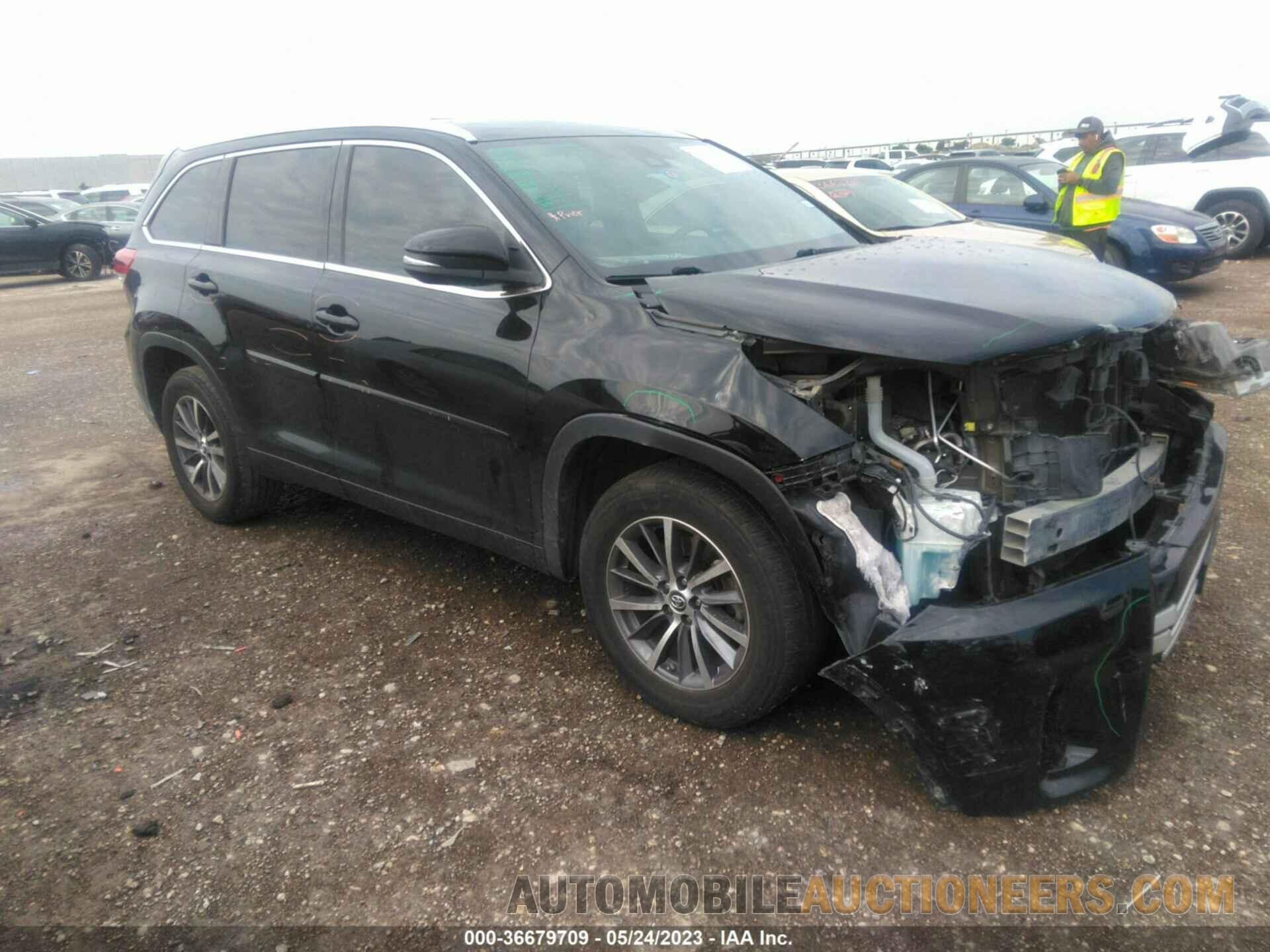 5TDKZRFH8HS524778 TOYOTA HIGHLANDER 2017