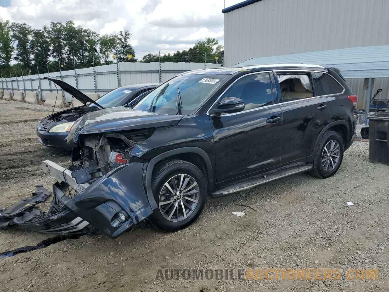 5TDKZRFH8JS257129 TOYOTA HIGHLANDER 2018