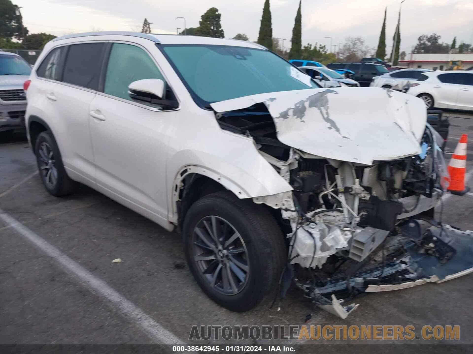 5TDKZRFH8JS266350 TOYOTA HIGHLANDER 2018