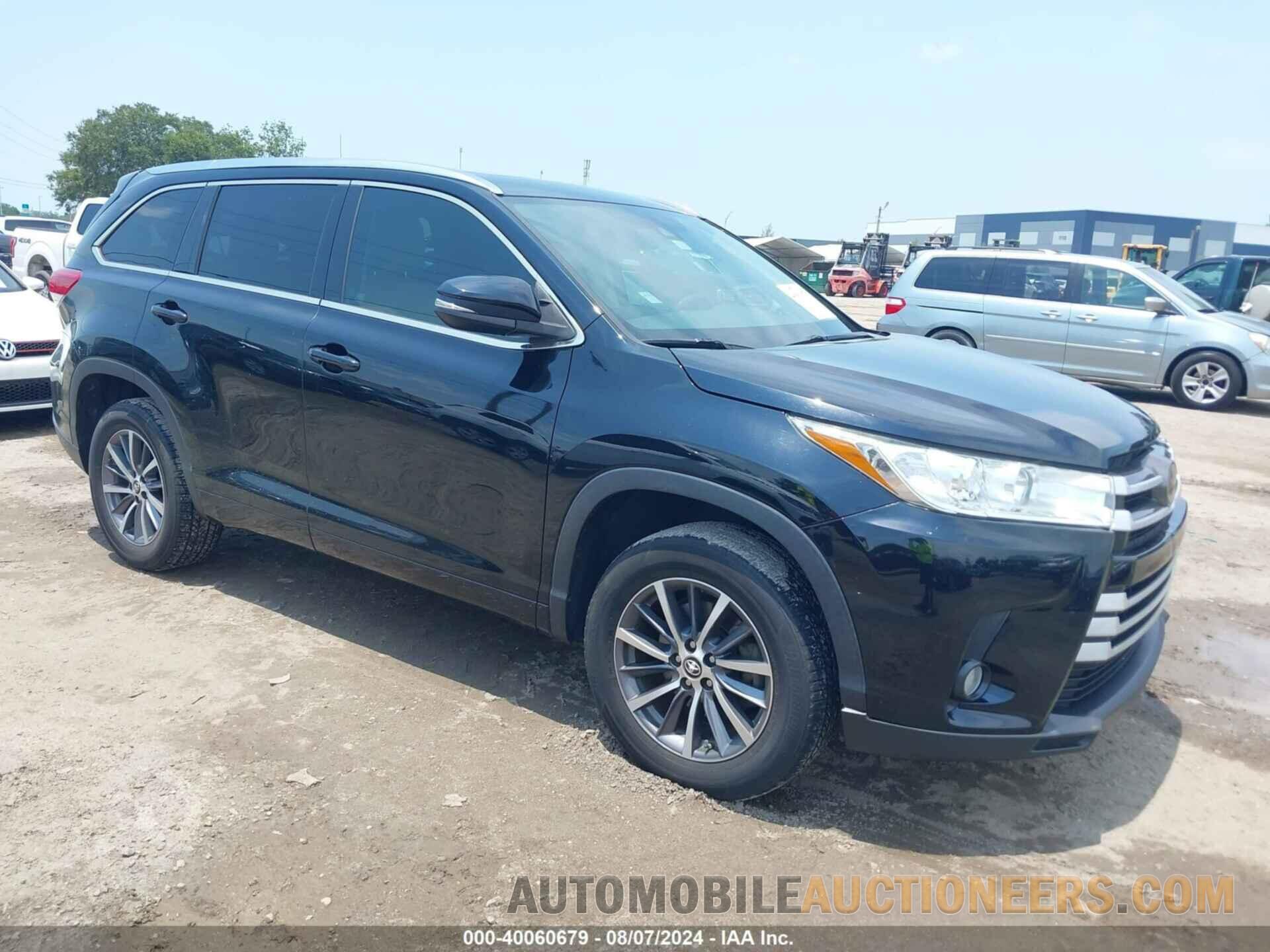 5TDKZRFH8JS283990 TOYOTA HIGHLANDER 2018