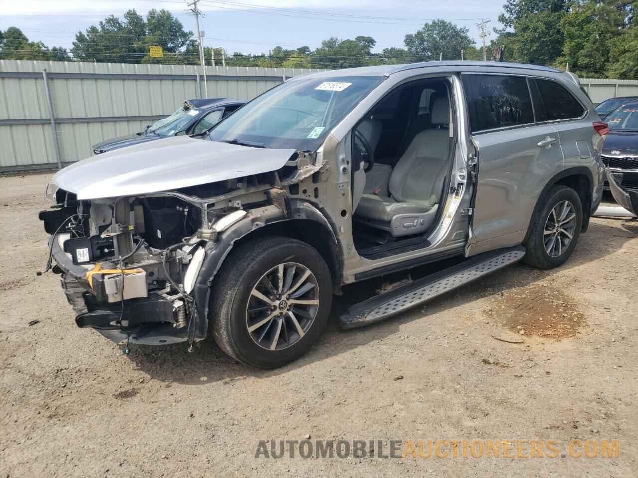 5TDKZRFH8JS285139 TOYOTA HIGHLANDER 2018