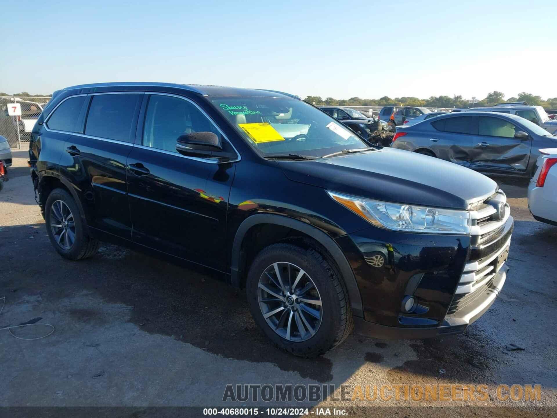 5TDKZRFH8JS531820 TOYOTA HIGHLANDER 2018