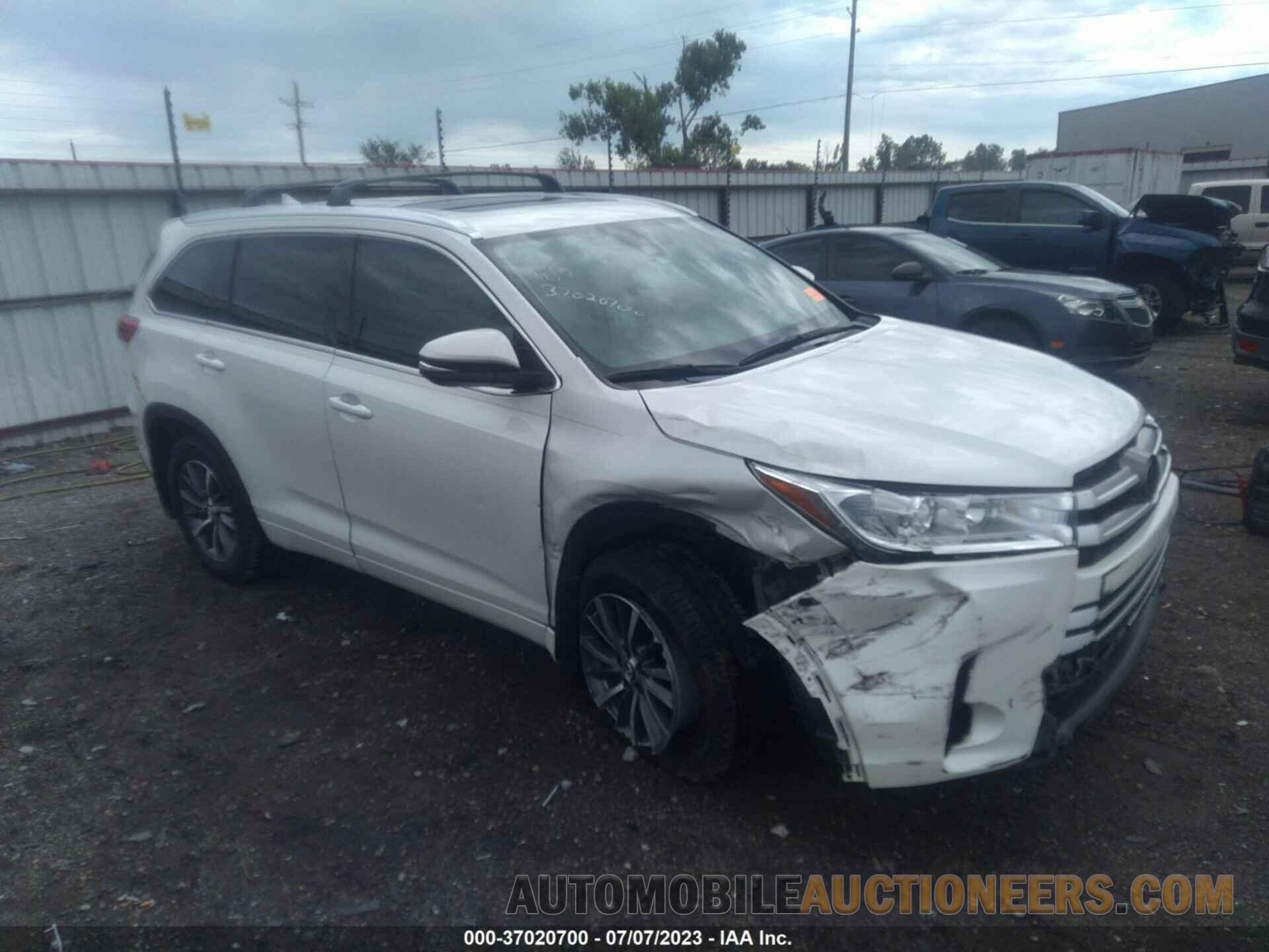 5TDKZRFH8JS533454 TOYOTA HIGHLANDER 2018