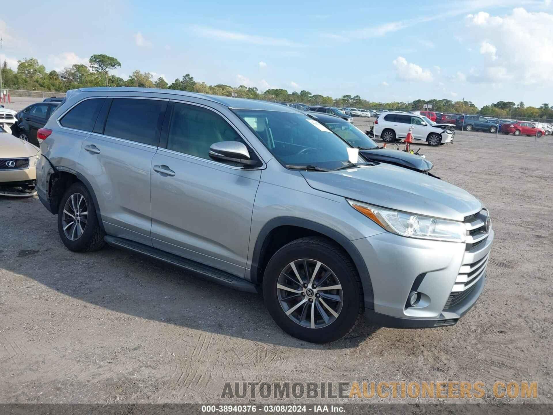 5TDKZRFH8JS535138 TOYOTA HIGHLANDER 2018