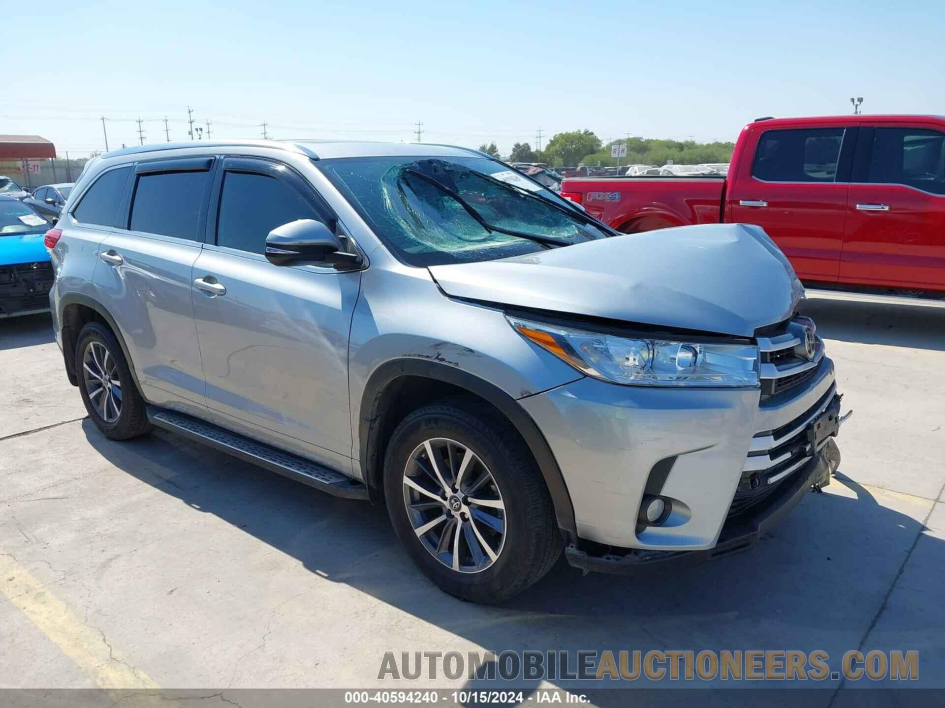 5TDKZRFH8JS535818 TOYOTA HIGHLANDER 2018