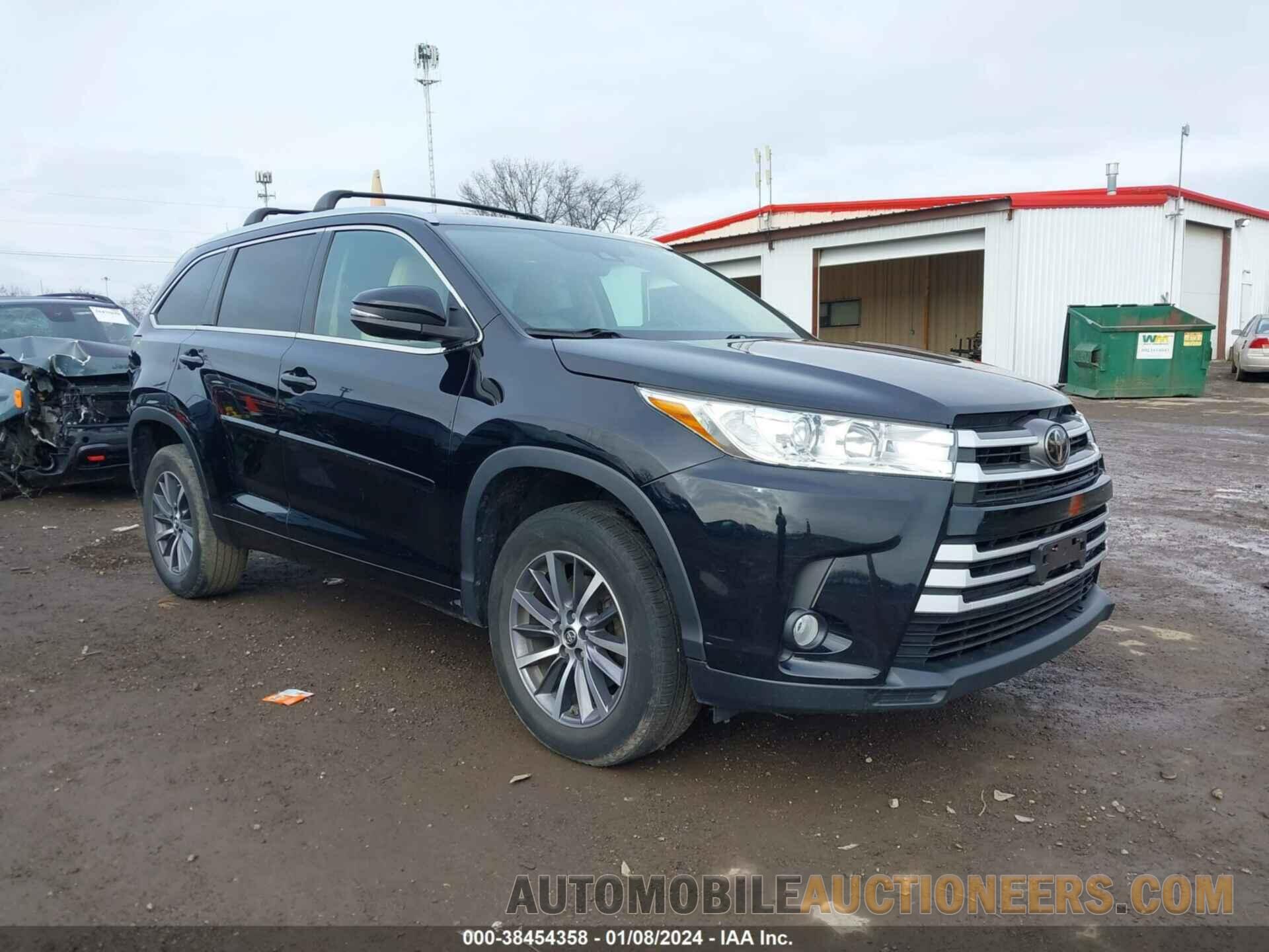 5TDKZRFH8JS535902 TOYOTA HIGHLANDER 2018