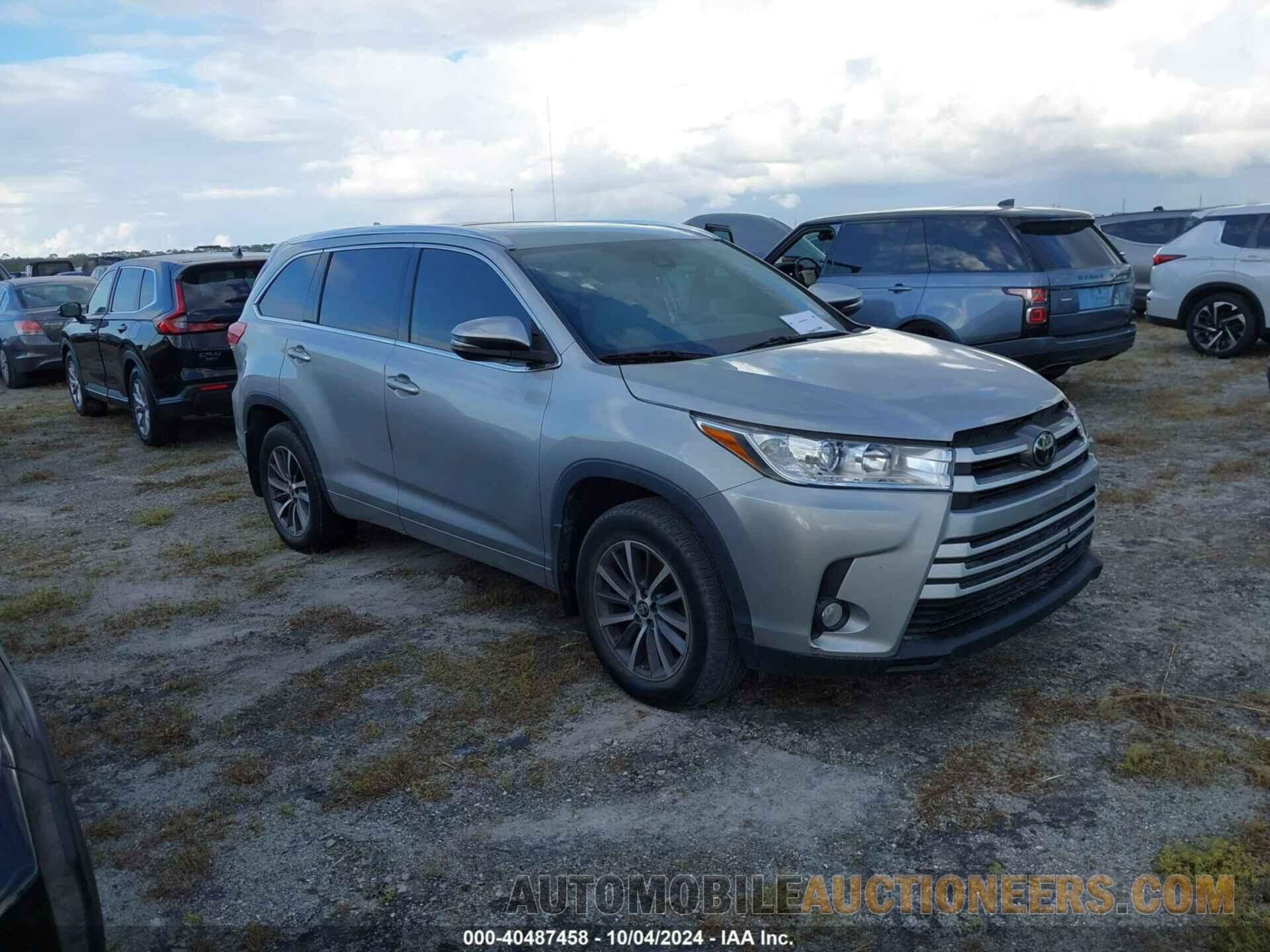 5TDKZRFH8JS537827 TOYOTA HIGHLANDER 2018