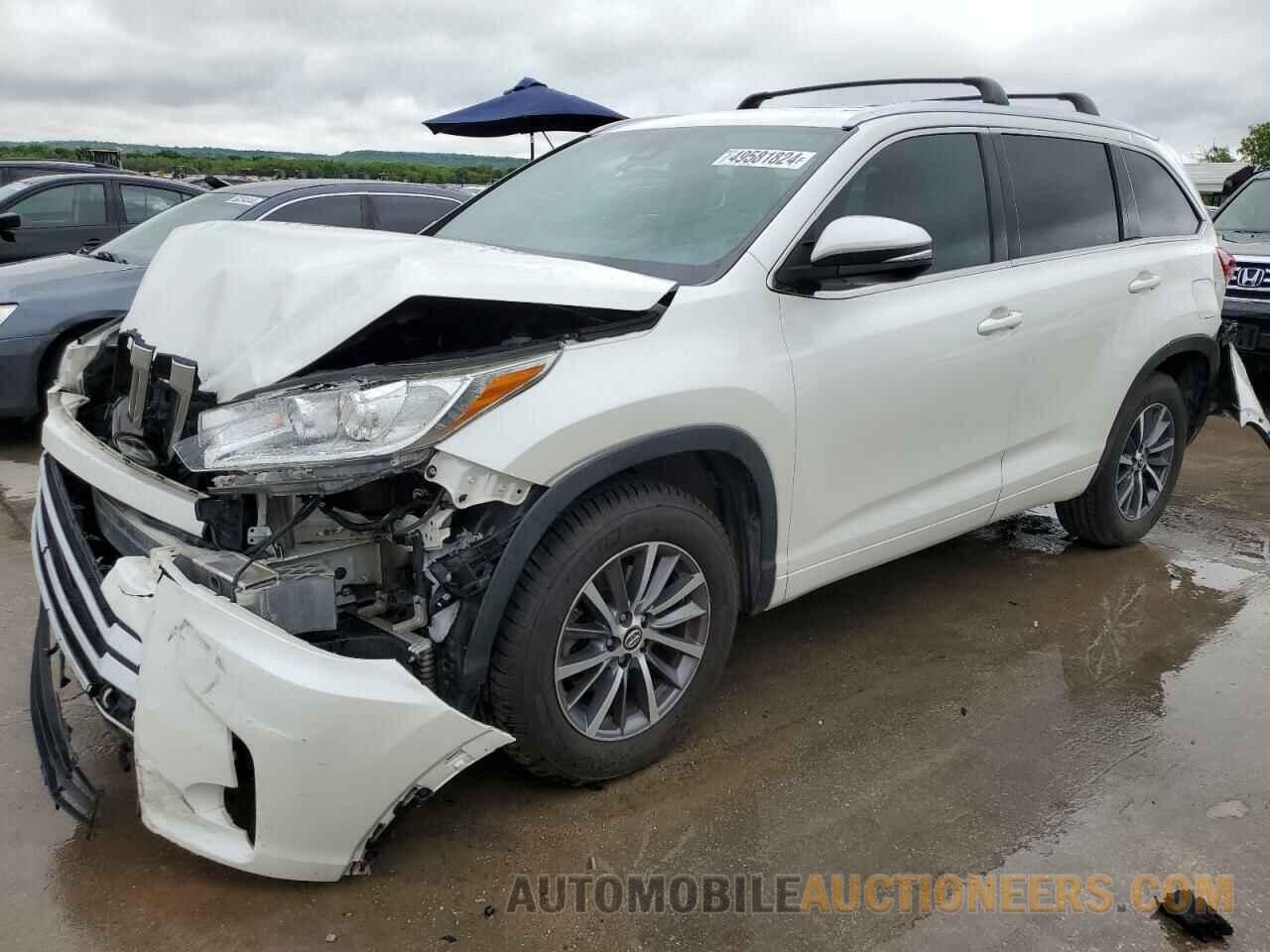 5TDKZRFH8JS538122 TOYOTA HIGHLANDER 2018