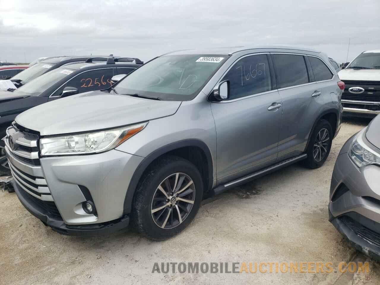 5TDKZRFH8JS544860 TOYOTA HIGHLANDER 2018