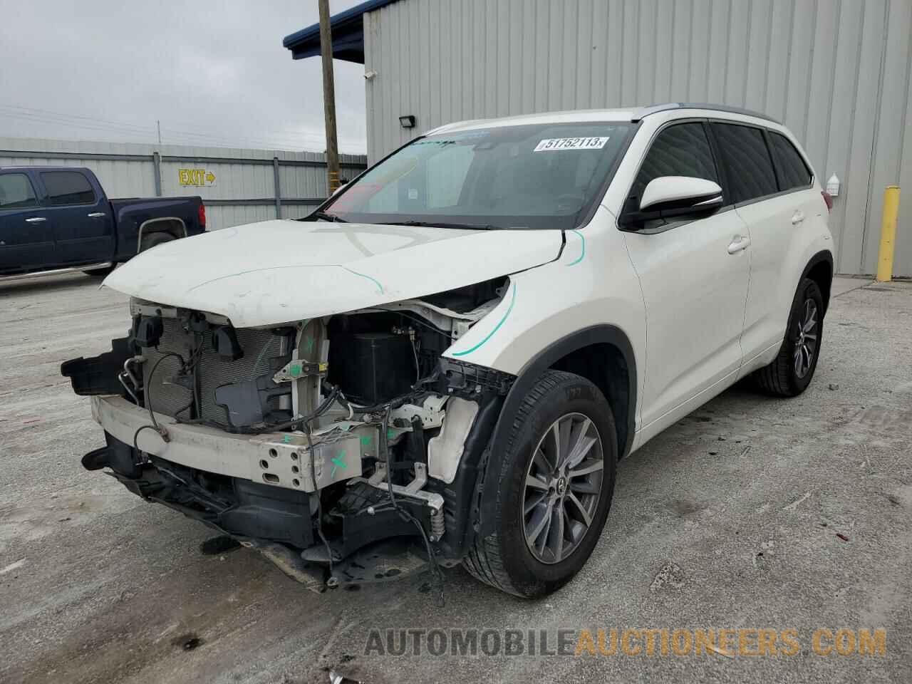 5TDKZRFH8JS546298 TOYOTA HIGHLANDER 2018