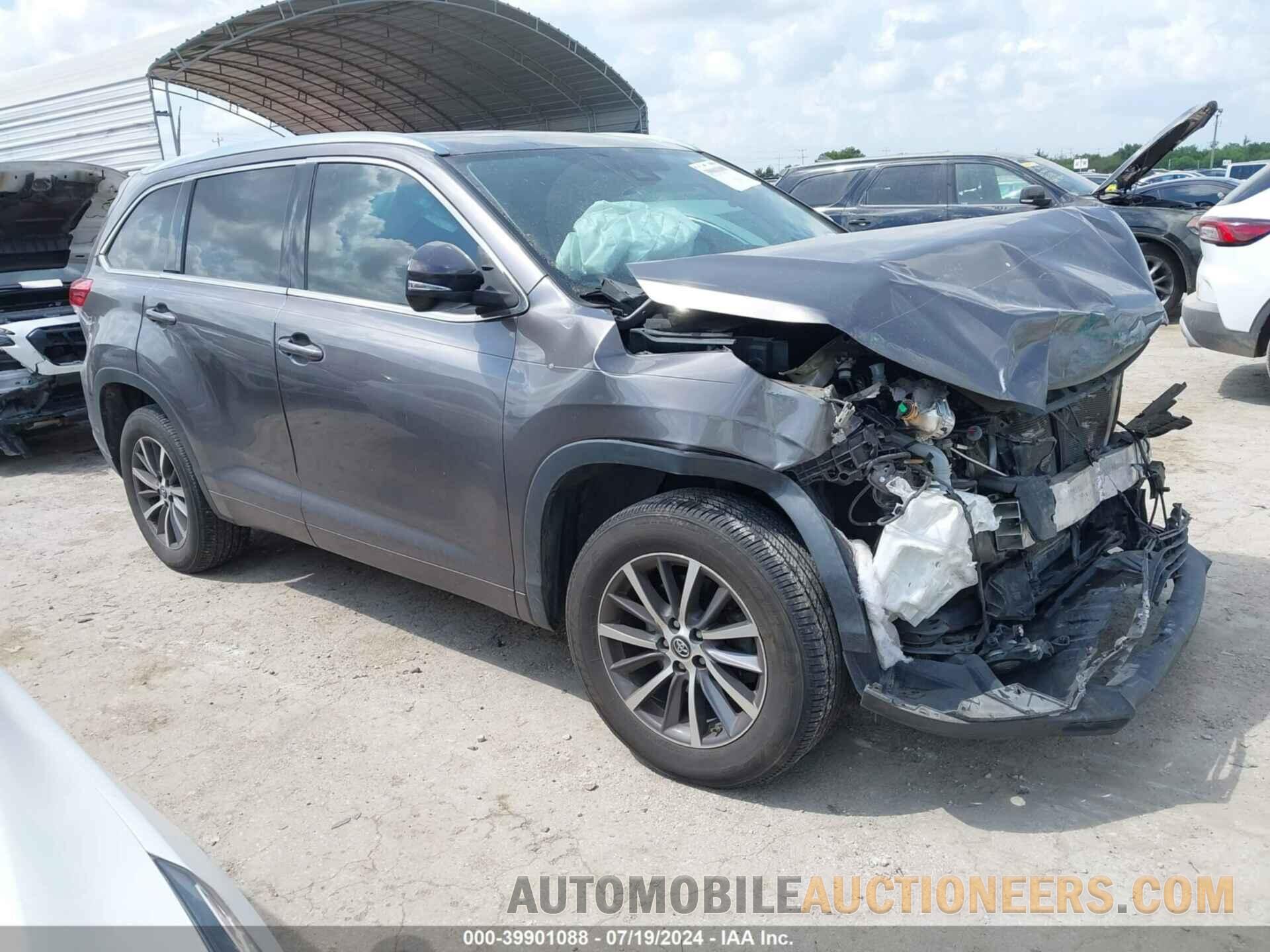 5TDKZRFH8JS547175 TOYOTA HIGHLANDER 2018