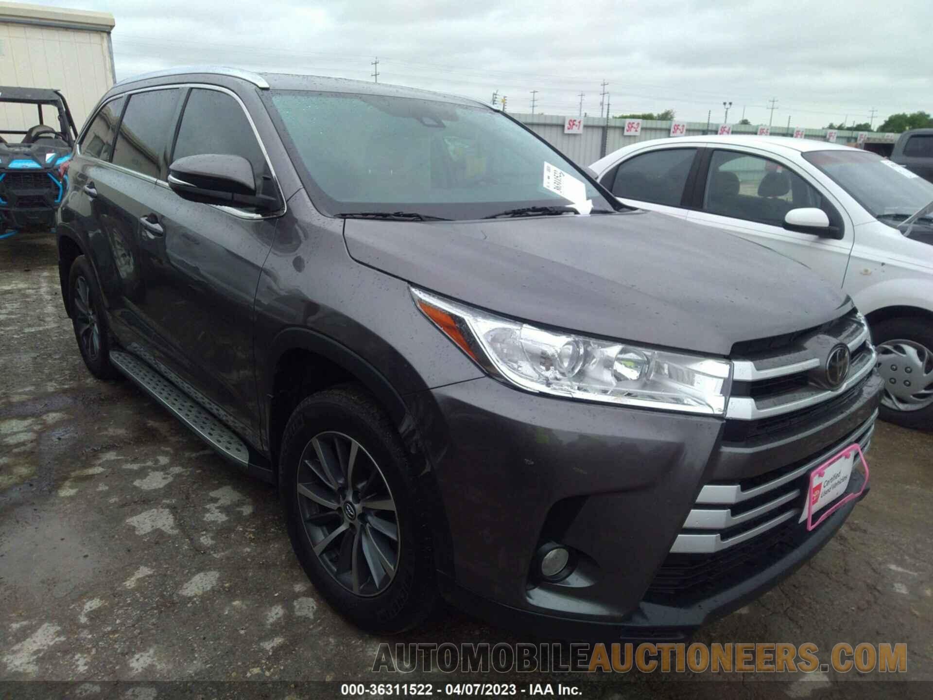 5TDKZRFH8JS548732 TOYOTA HIGHLANDER 2018