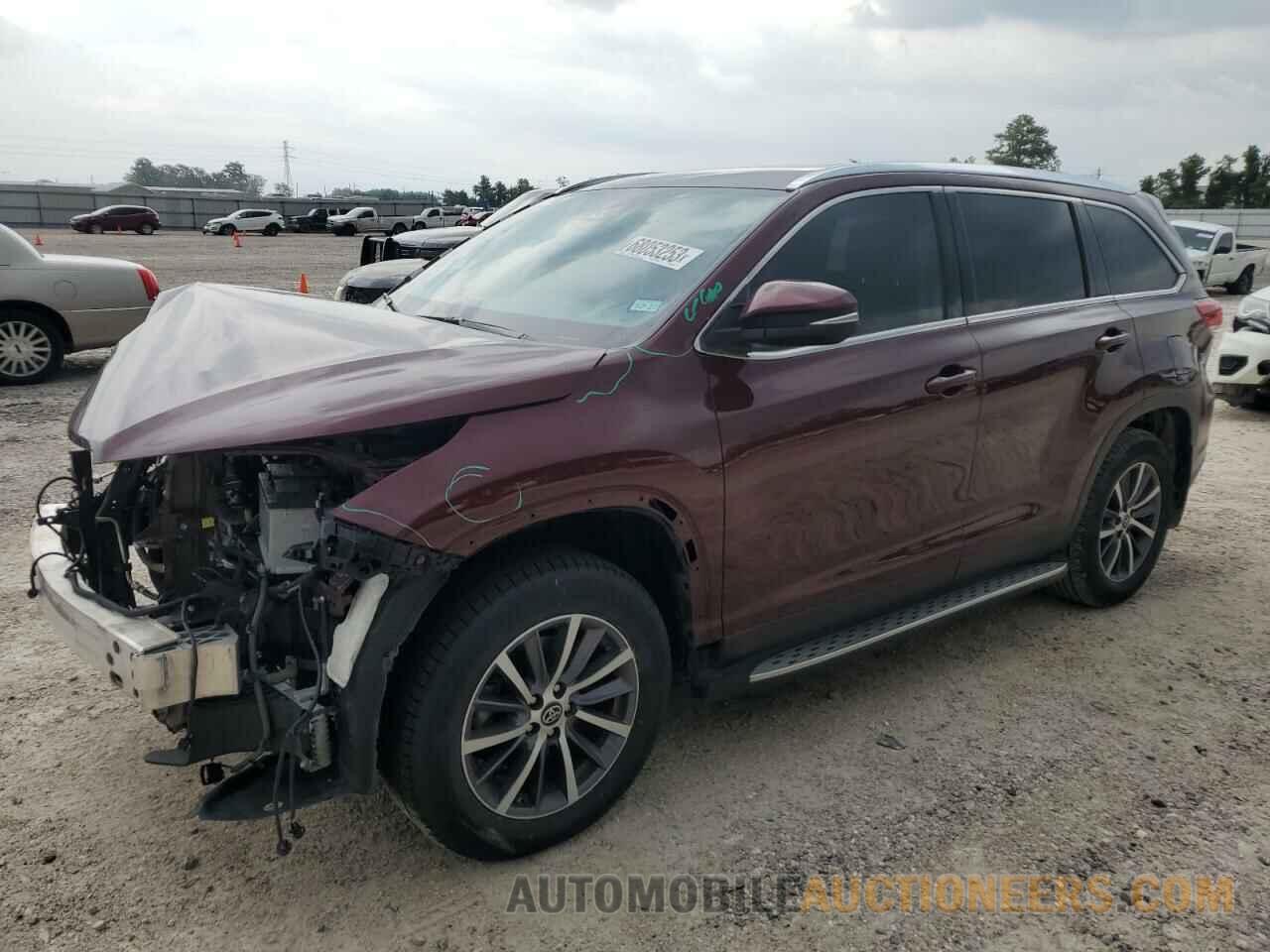 5TDKZRFH8KS298152 TOYOTA HIGHLANDER 2019