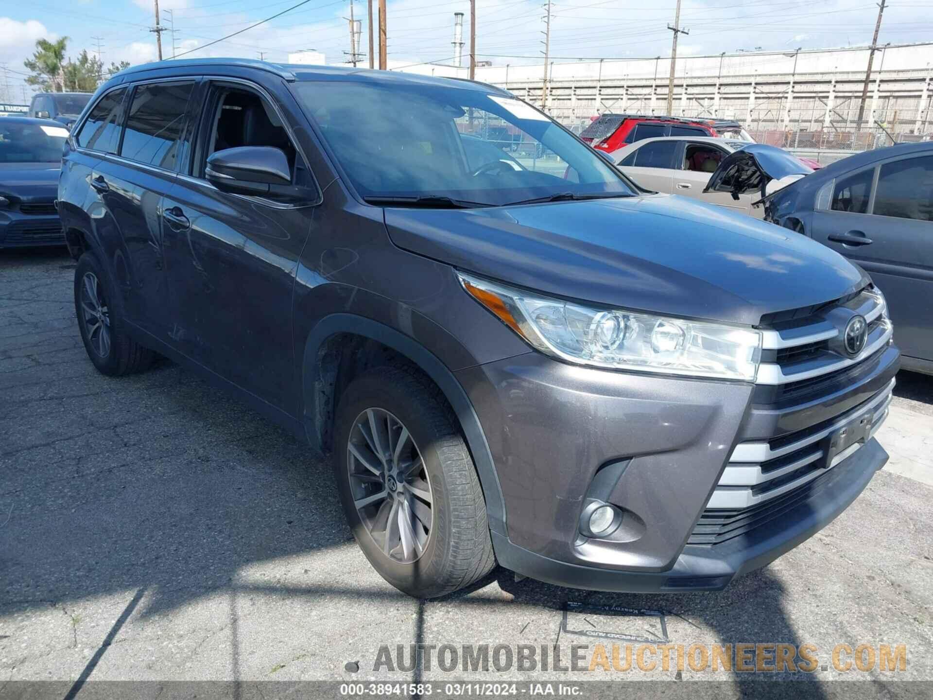 5TDKZRFH8KS305732 TOYOTA HIGHLANDER 2019