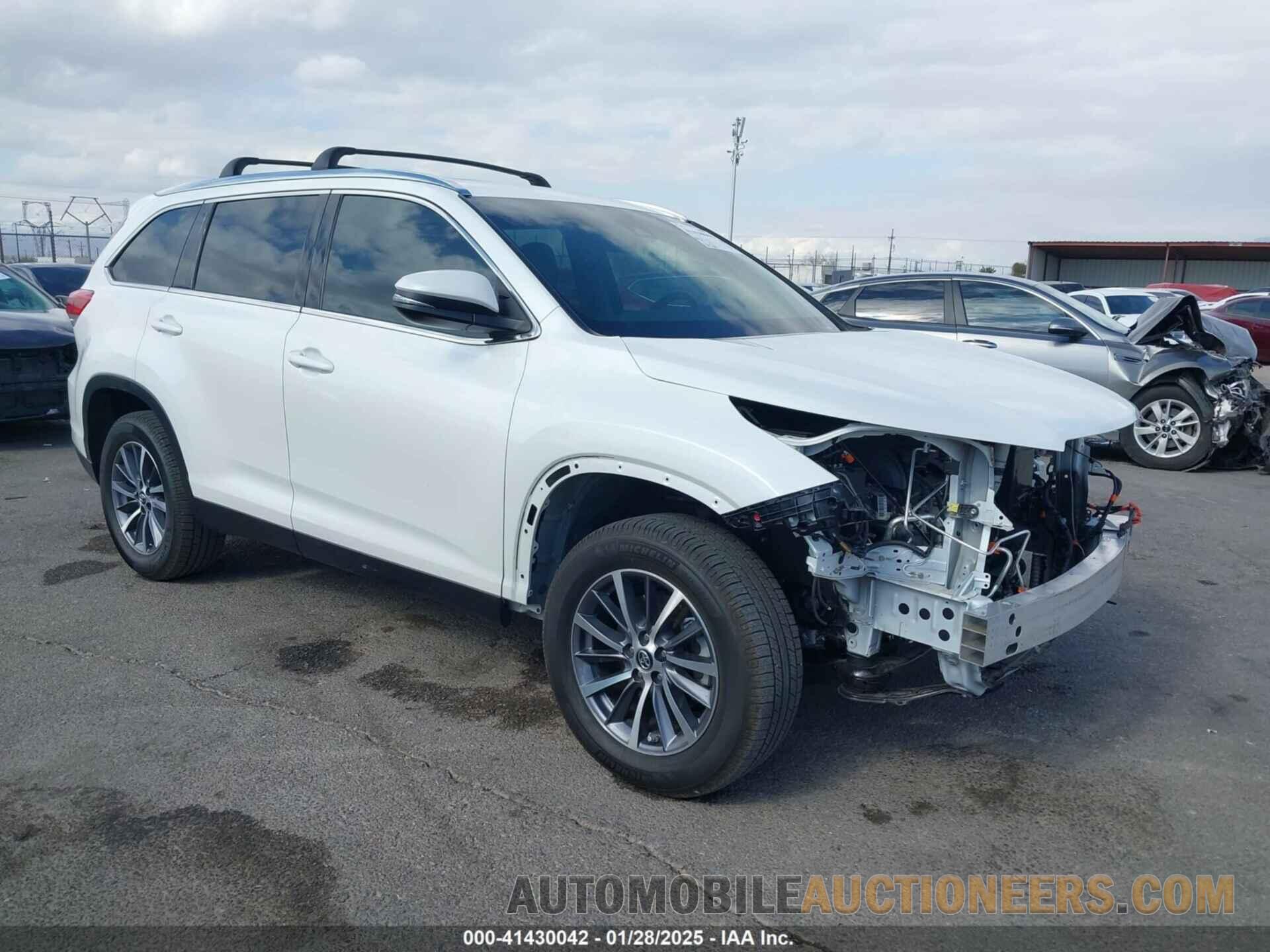 5TDKZRFH8KS311191 TOYOTA HIGHLANDER 2019