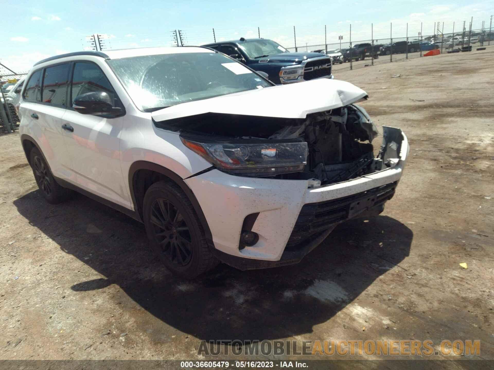 5TDKZRFH8KS324166 TOYOTA HIGHLANDER 2019