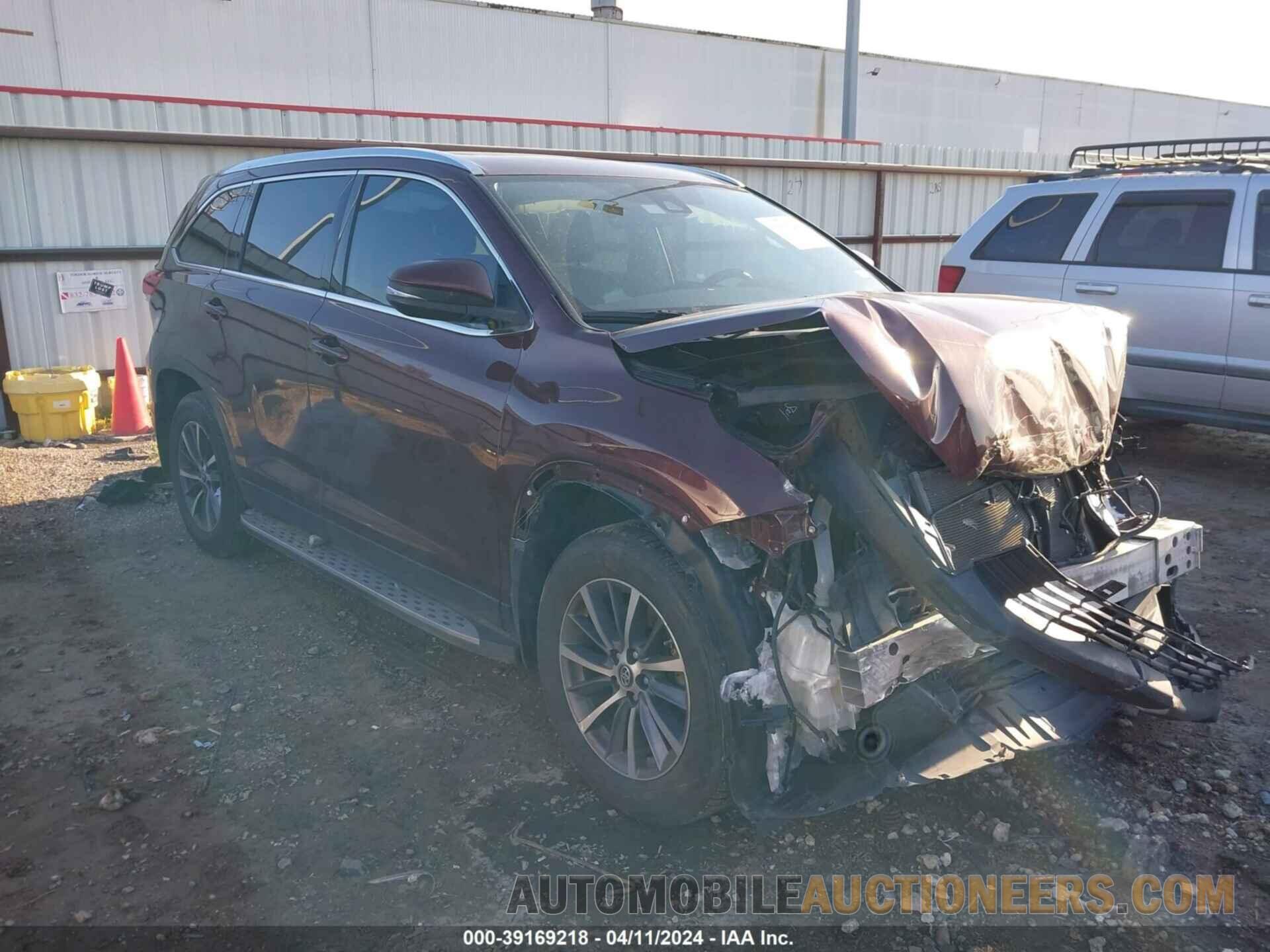 5TDKZRFH8KS324670 TOYOTA HIGHLANDER 2019