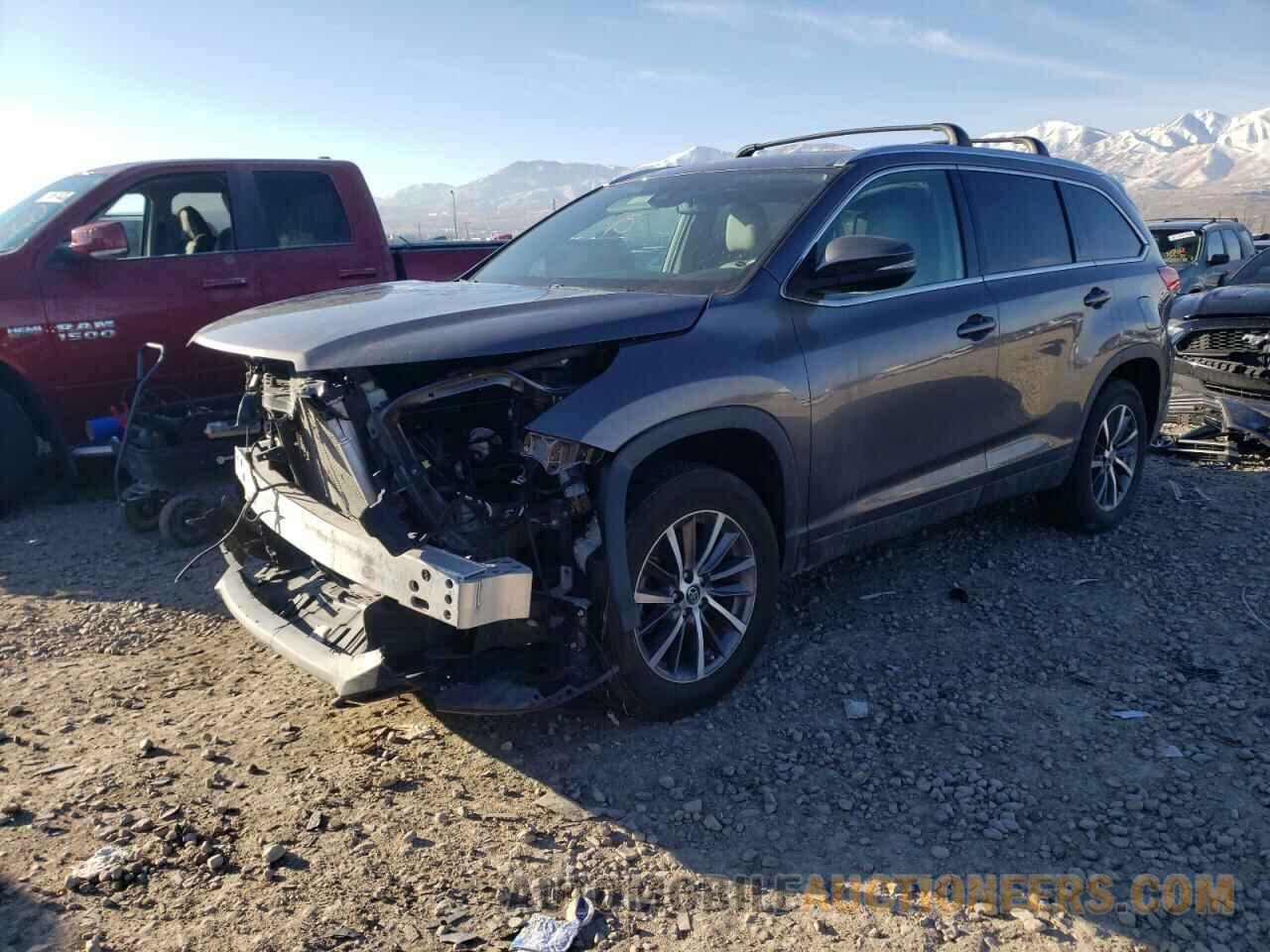 5TDKZRFH8KS335118 TOYOTA HIGHLANDER 2019