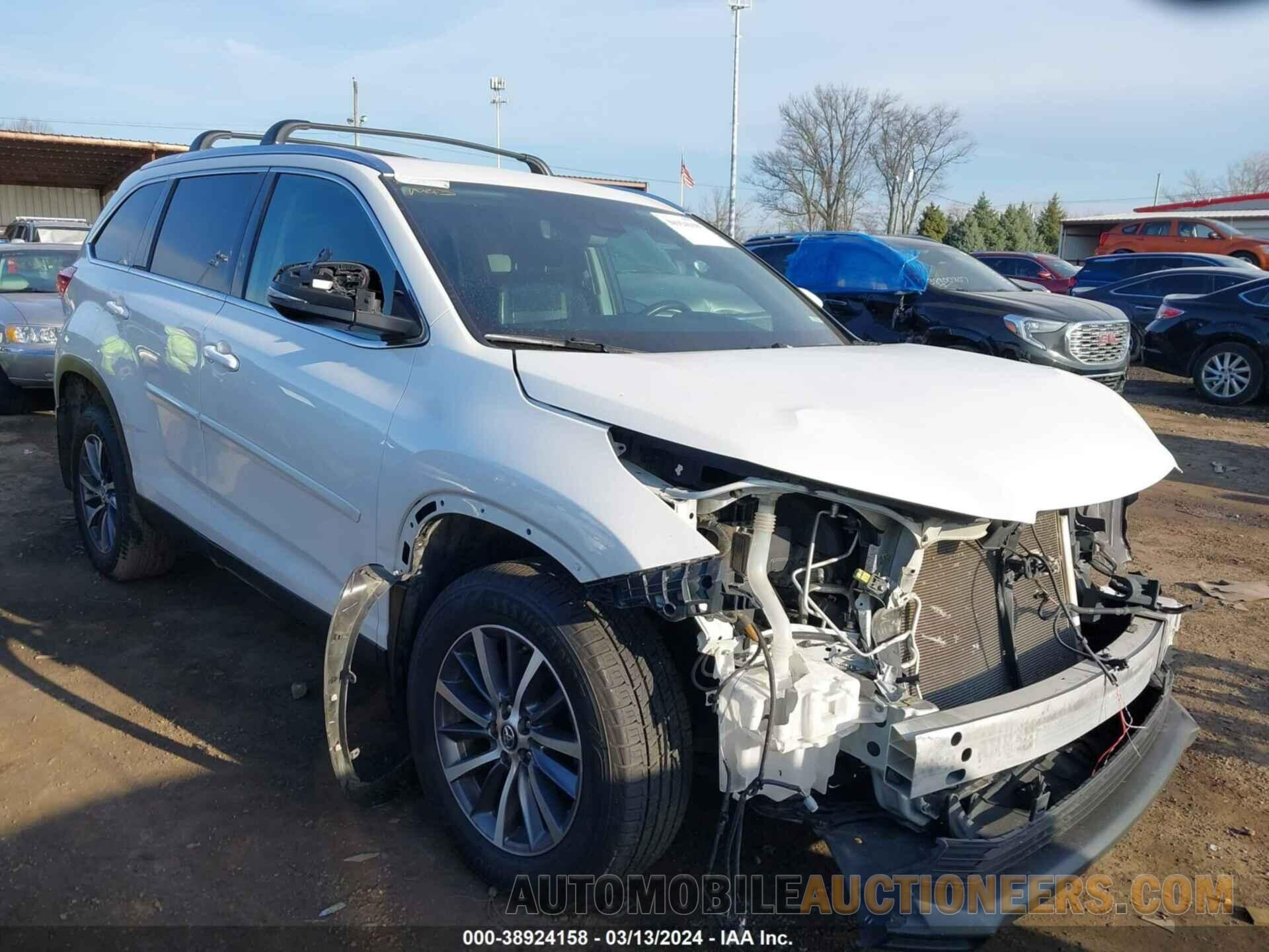 5TDKZRFH8KS339458 TOYOTA HIGHLANDER 2019