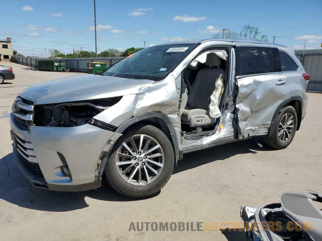 5TDKZRFH8KS350492 TOYOTA HIGHLANDER 2019