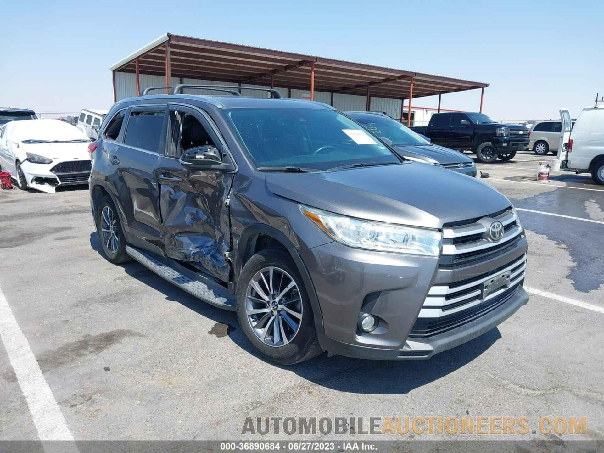 5TDKZRFH8KS552359 TOYOTA HIGHLANDER 2019