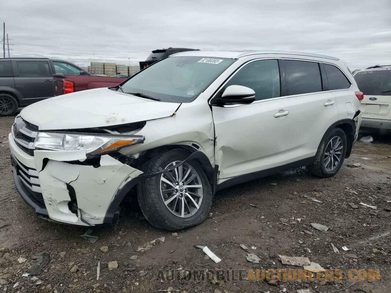 5TDKZRFH8KS553835 TOYOTA HIGHLANDER 2019