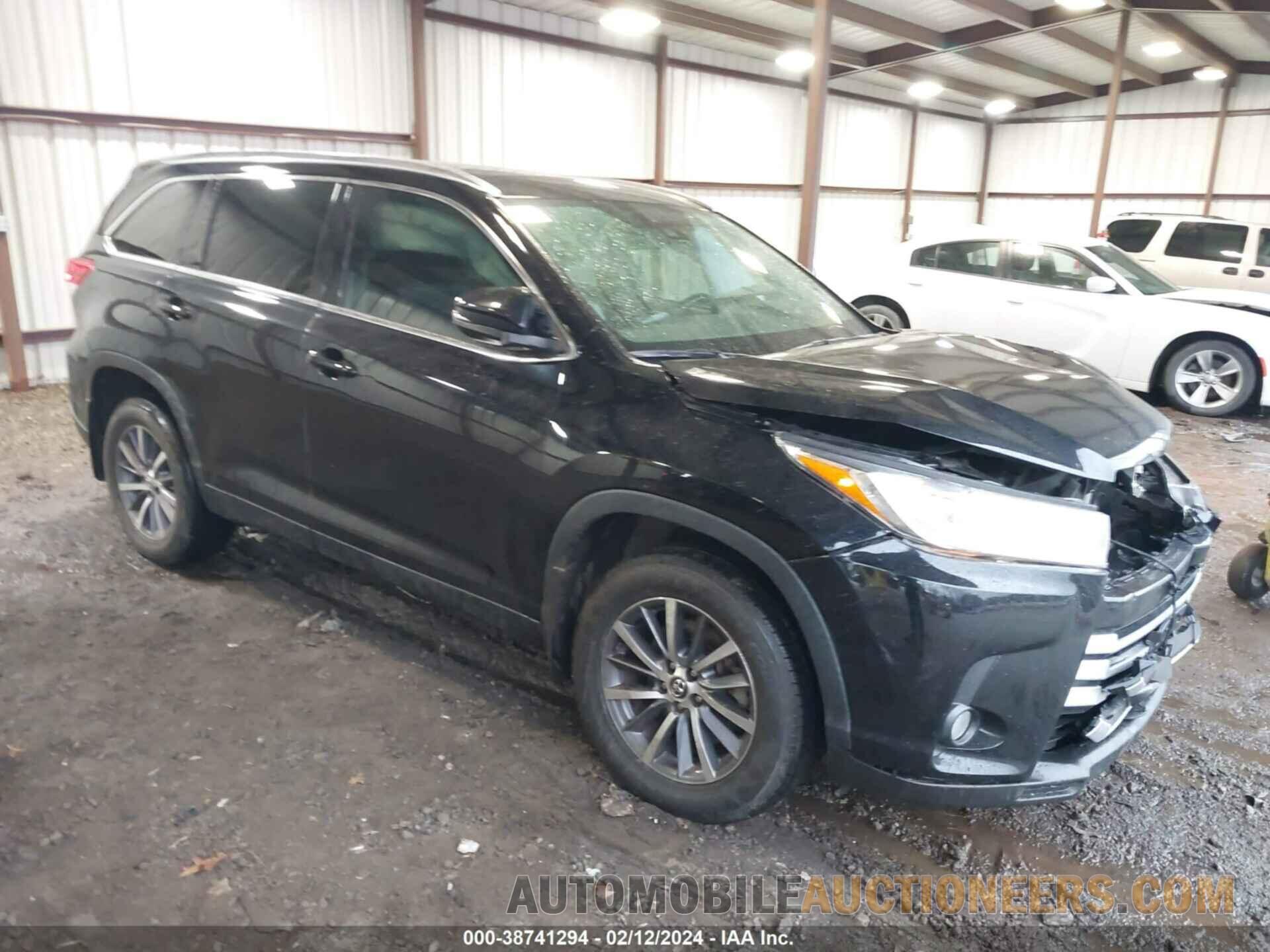 5TDKZRFH8KS560266 TOYOTA HIGHLANDER 2019