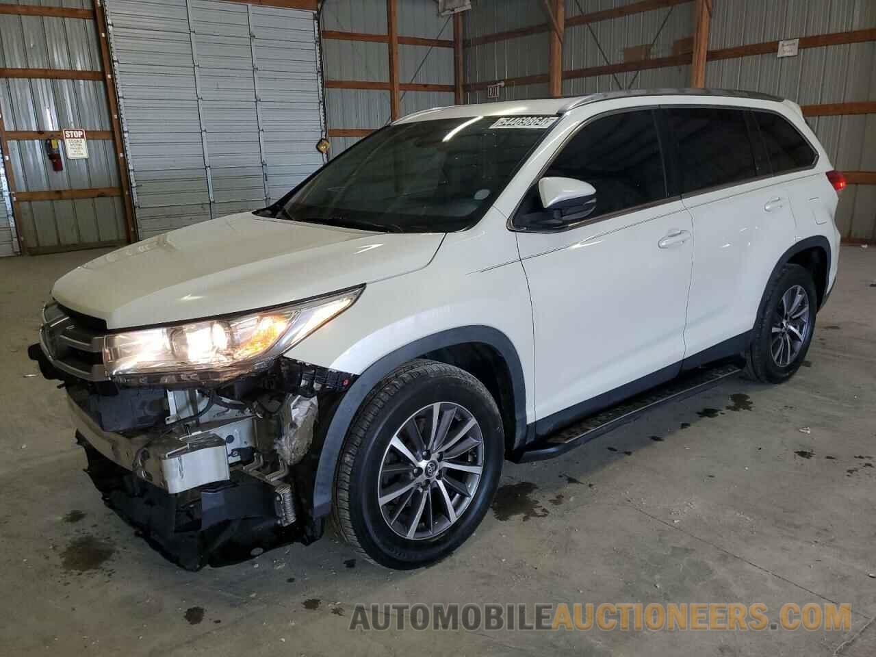 5TDKZRFH8KS566052 TOYOTA HIGHLANDER 2019