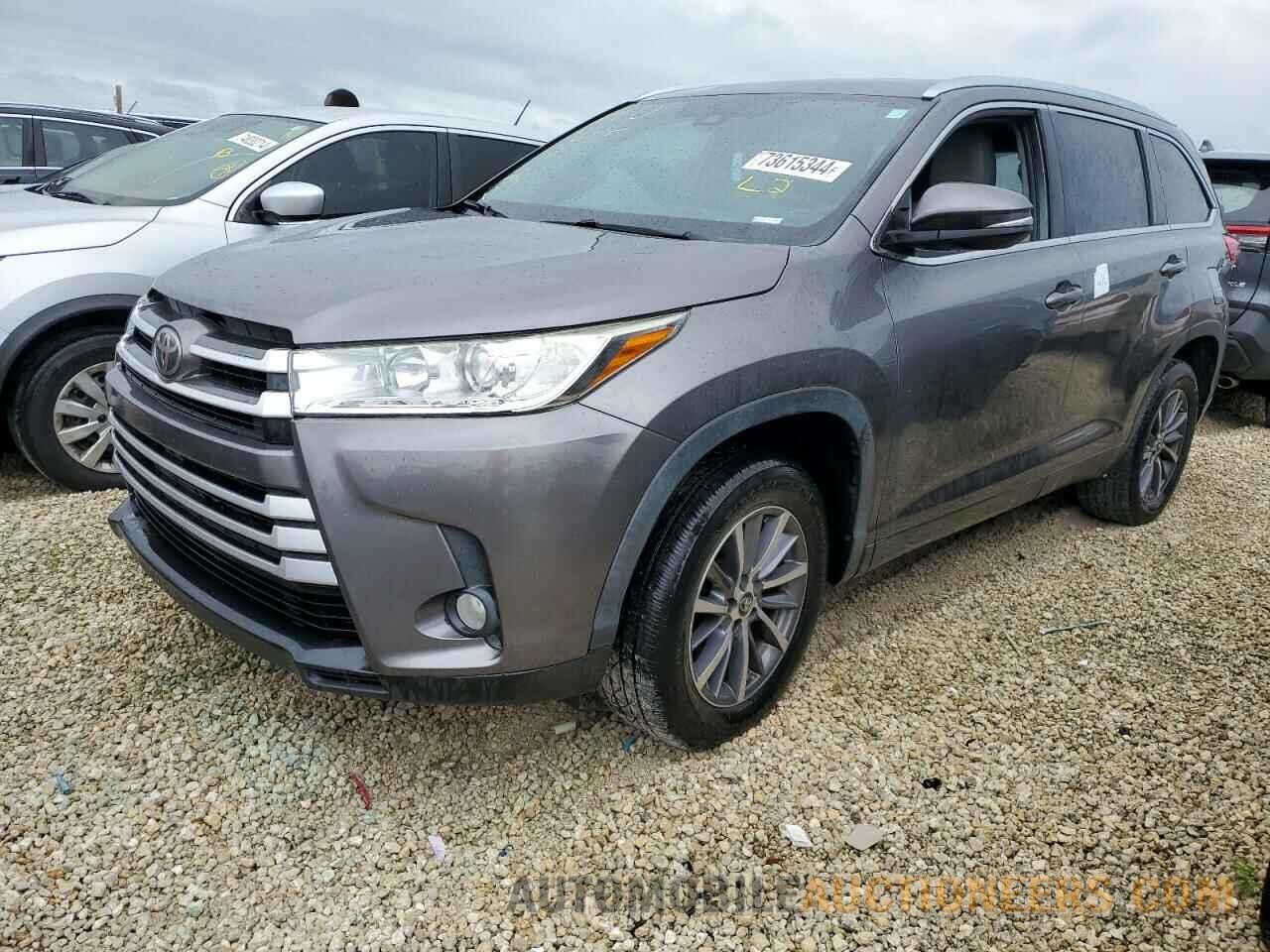 5TDKZRFH8KS567900 TOYOTA HIGHLANDER 2019