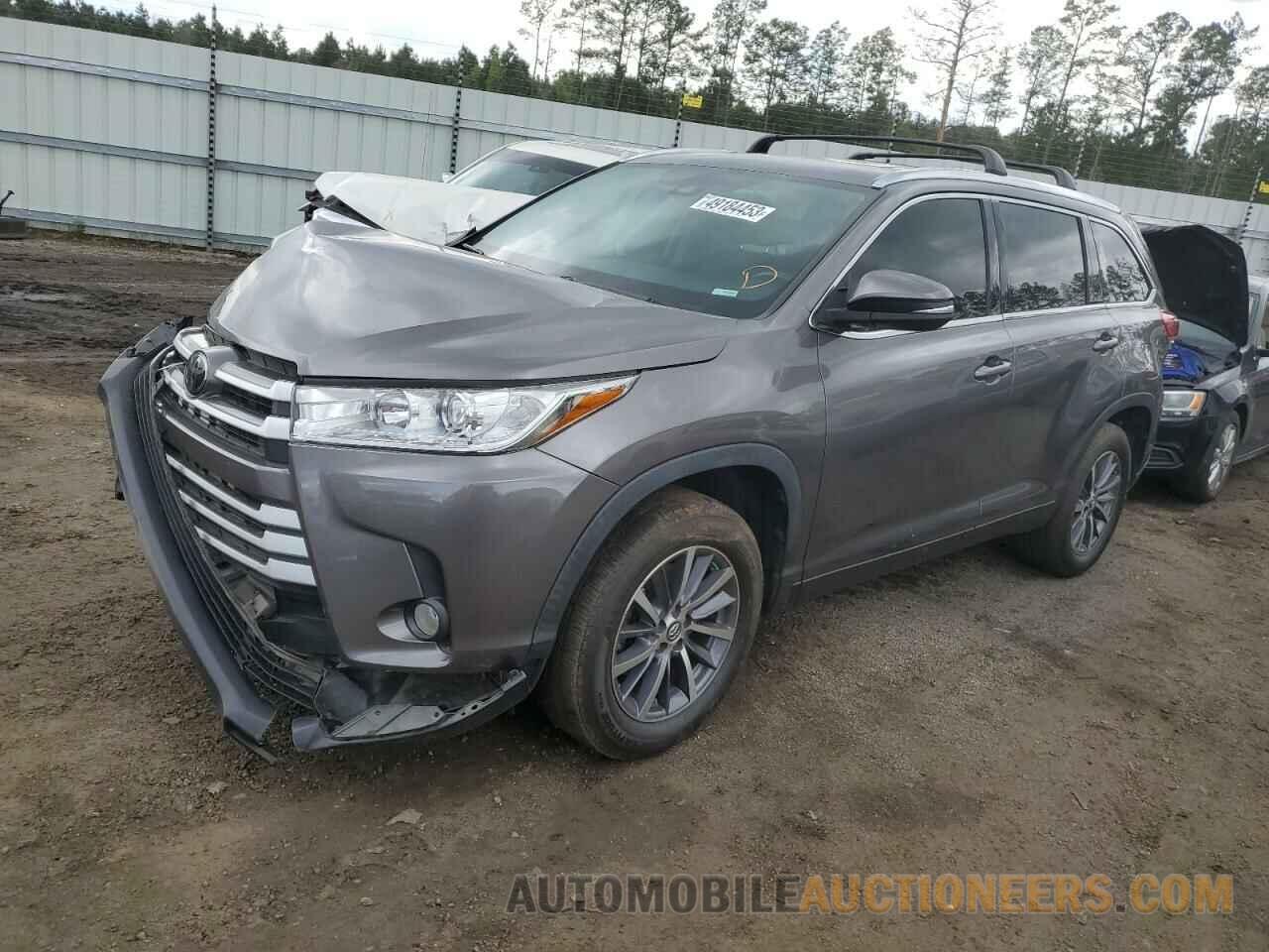 5TDKZRFH8KS568951 TOYOTA HIGHLANDER 2019