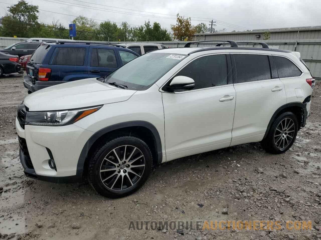 5TDKZRFH9HS197310 TOYOTA HIGHLANDER 2017