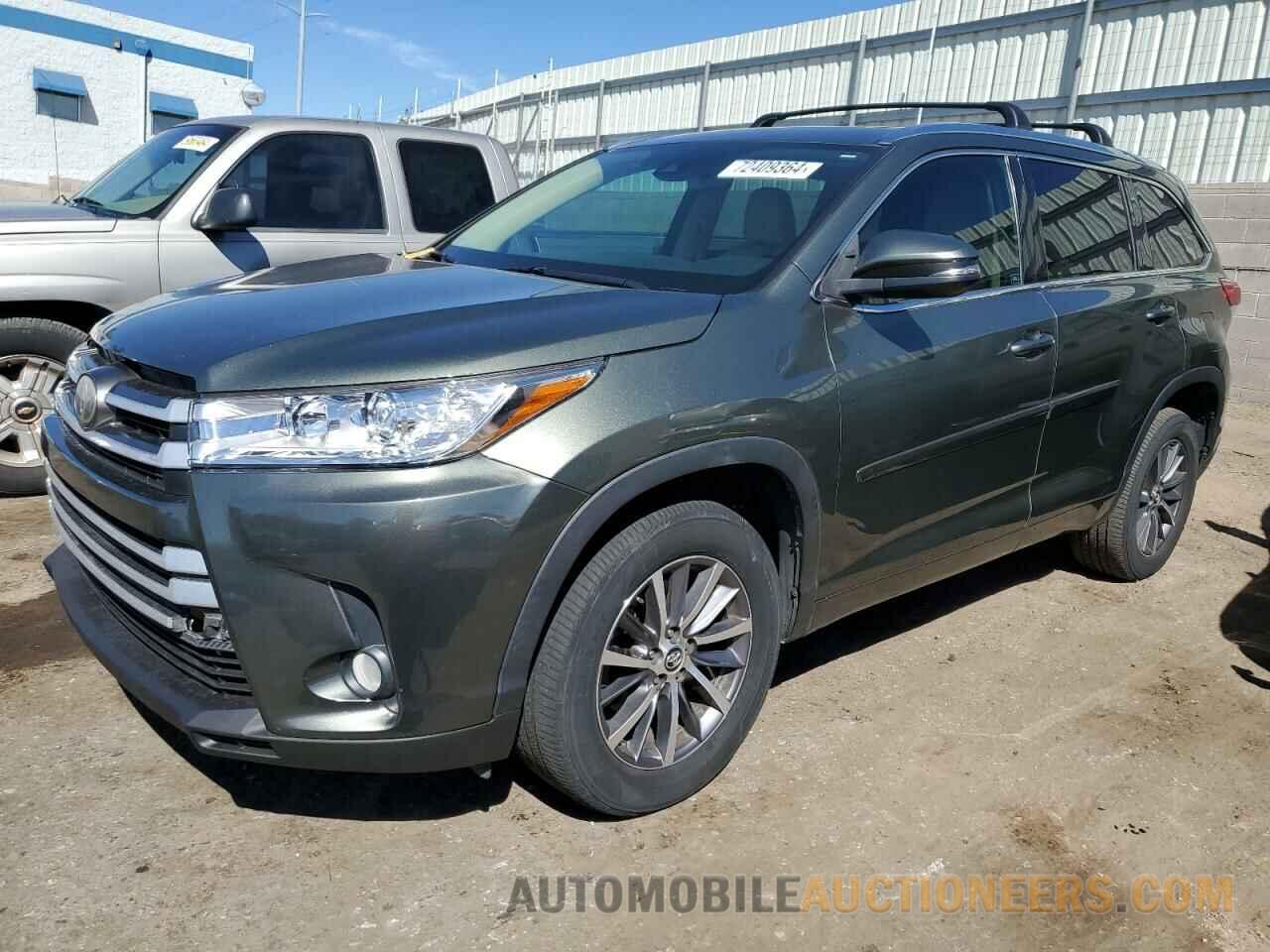 5TDKZRFH9HS201937 TOYOTA HIGHLANDER 2017