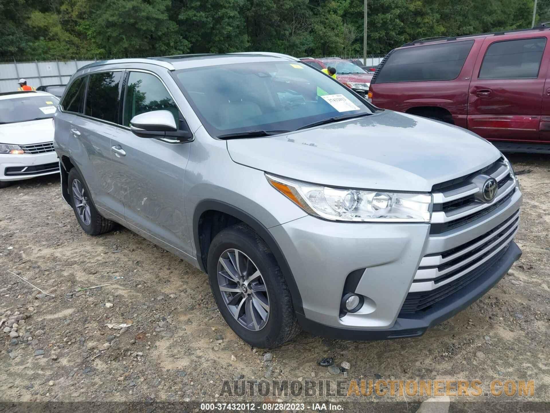 5TDKZRFH9HS209777 TOYOTA HIGHLANDER 2017