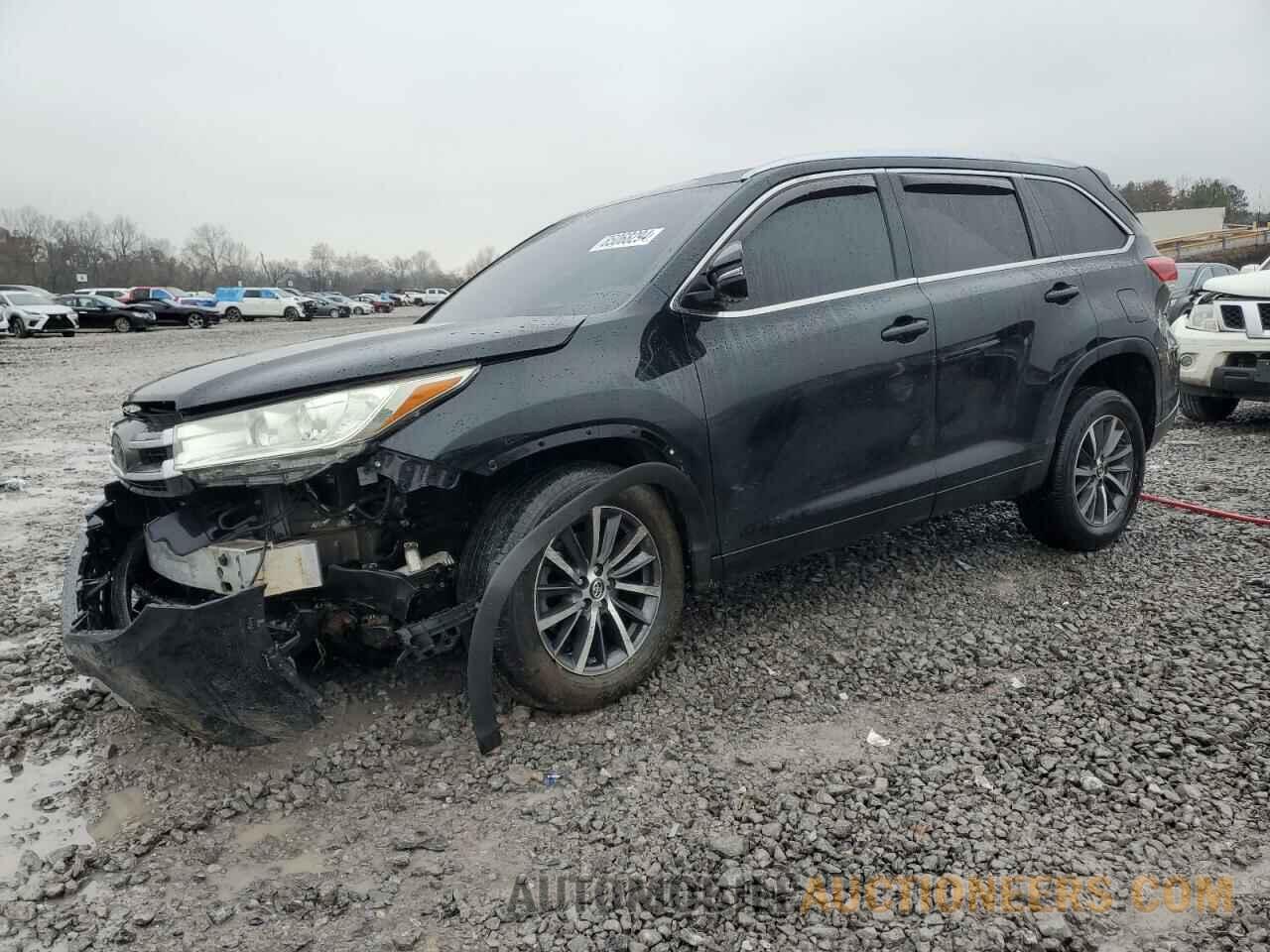 5TDKZRFH9HS523767 TOYOTA HIGHLANDER 2017