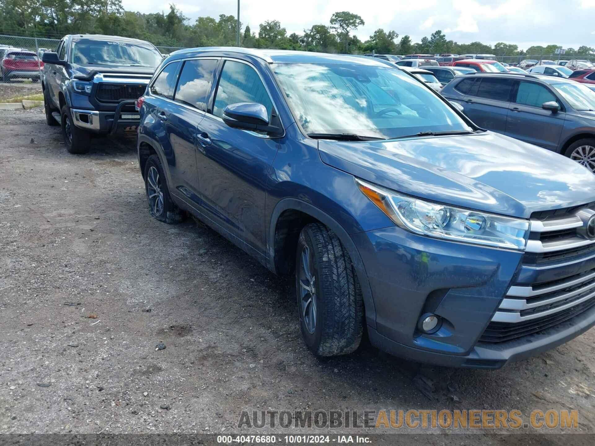 5TDKZRFH9JS260413 TOYOTA HIGHLANDER 2018