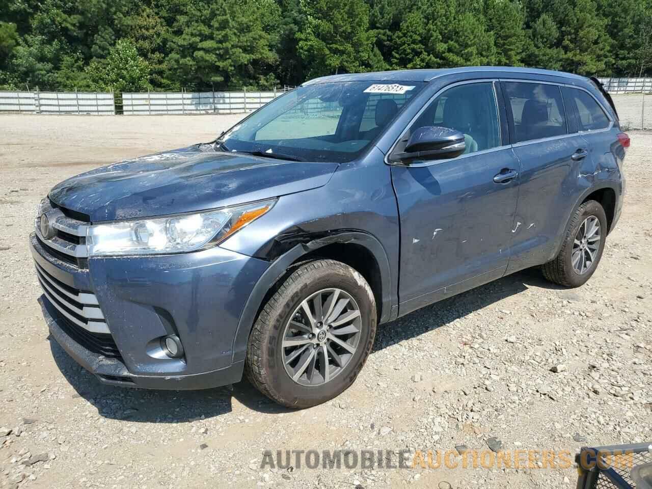 5TDKZRFH9JS263165 TOYOTA HIGHLANDER 2018