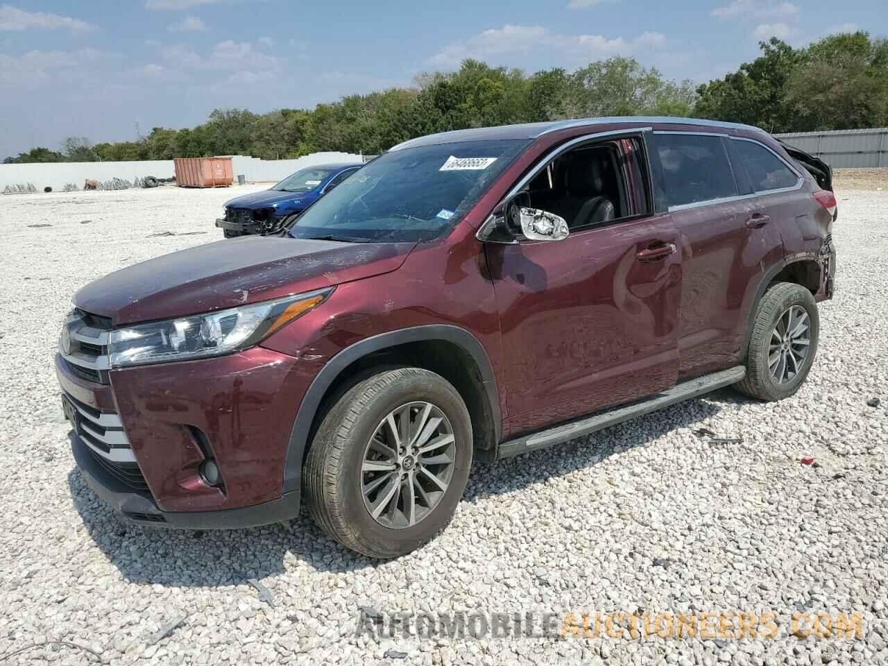 5TDKZRFH9JS276708 TOYOTA HIGHLANDER 2018