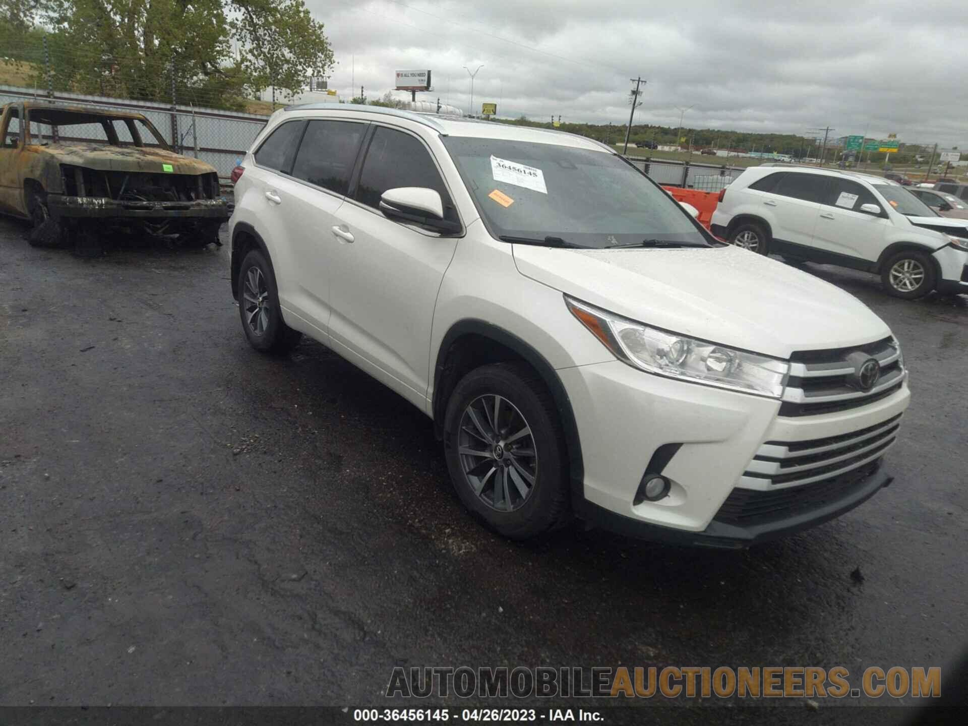 5TDKZRFH9JS533186 TOYOTA HIGHLANDER 2018