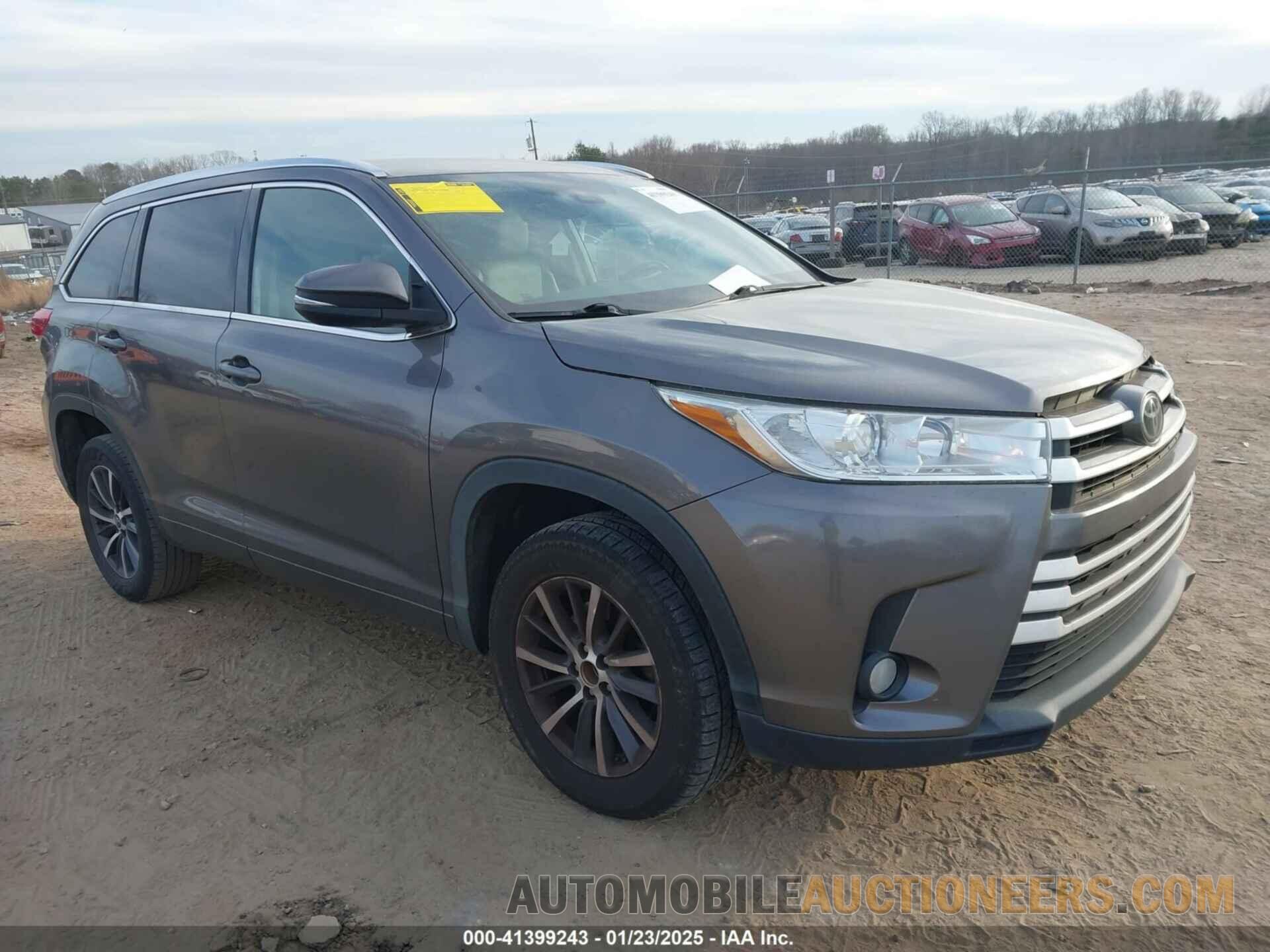 5TDKZRFH9JS535150 TOYOTA HIGHLANDER 2018