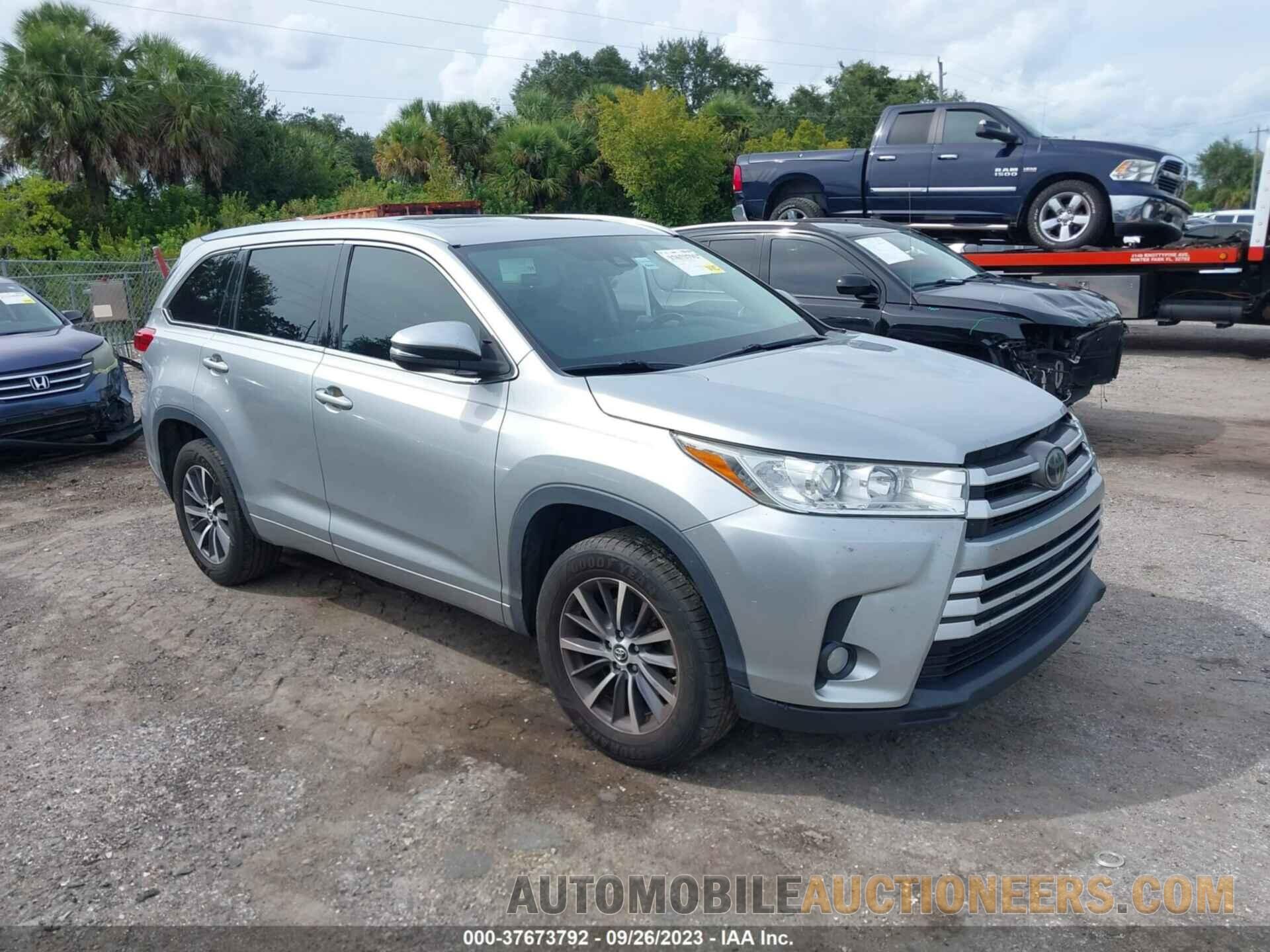 5TDKZRFH9JS541711 TOYOTA HIGHLANDER 2018