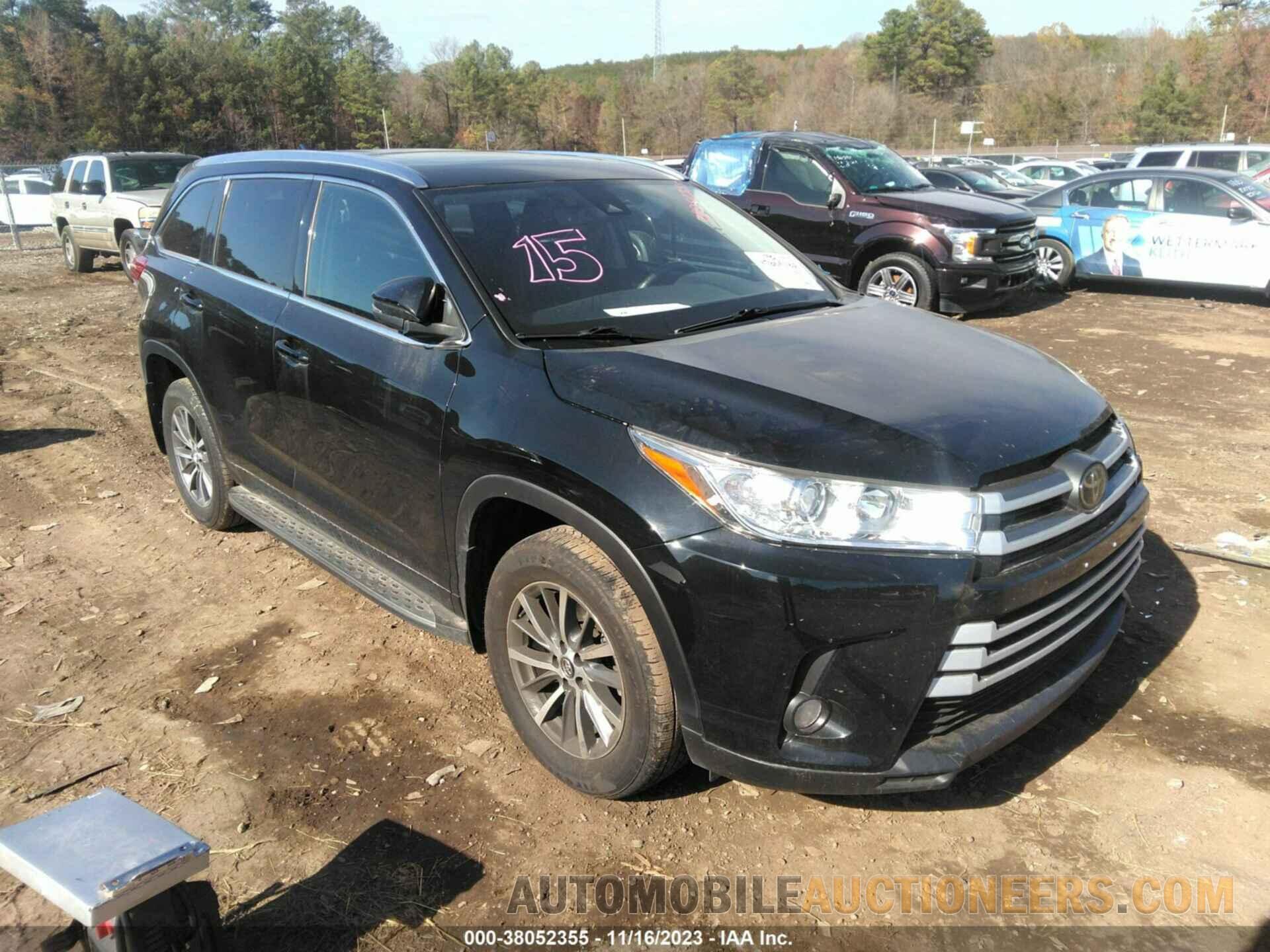 5TDKZRFH9JS543040 TOYOTA HIGHLANDER 2018