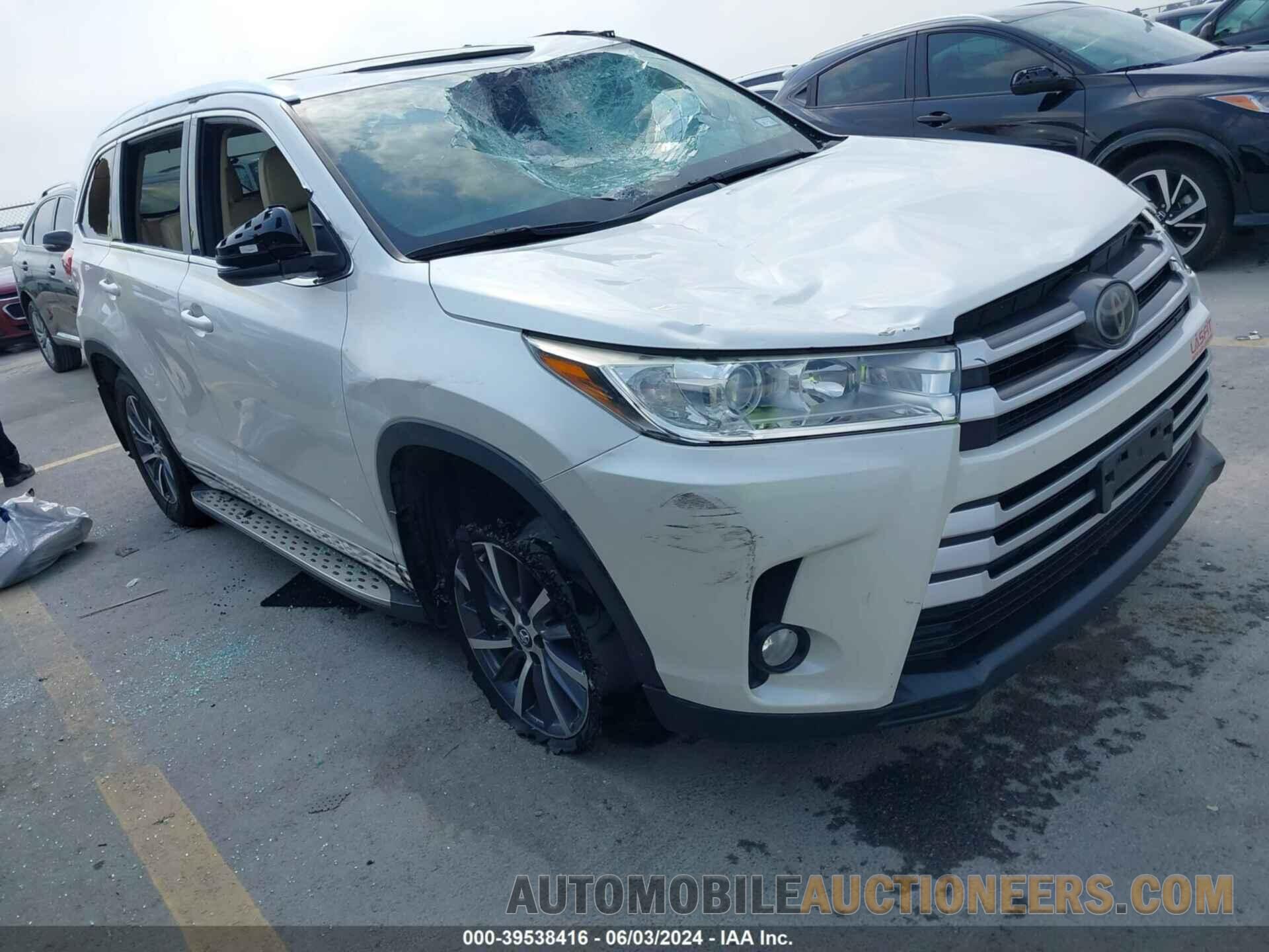 5TDKZRFH9JS545547 TOYOTA HIGHLANDER 2018