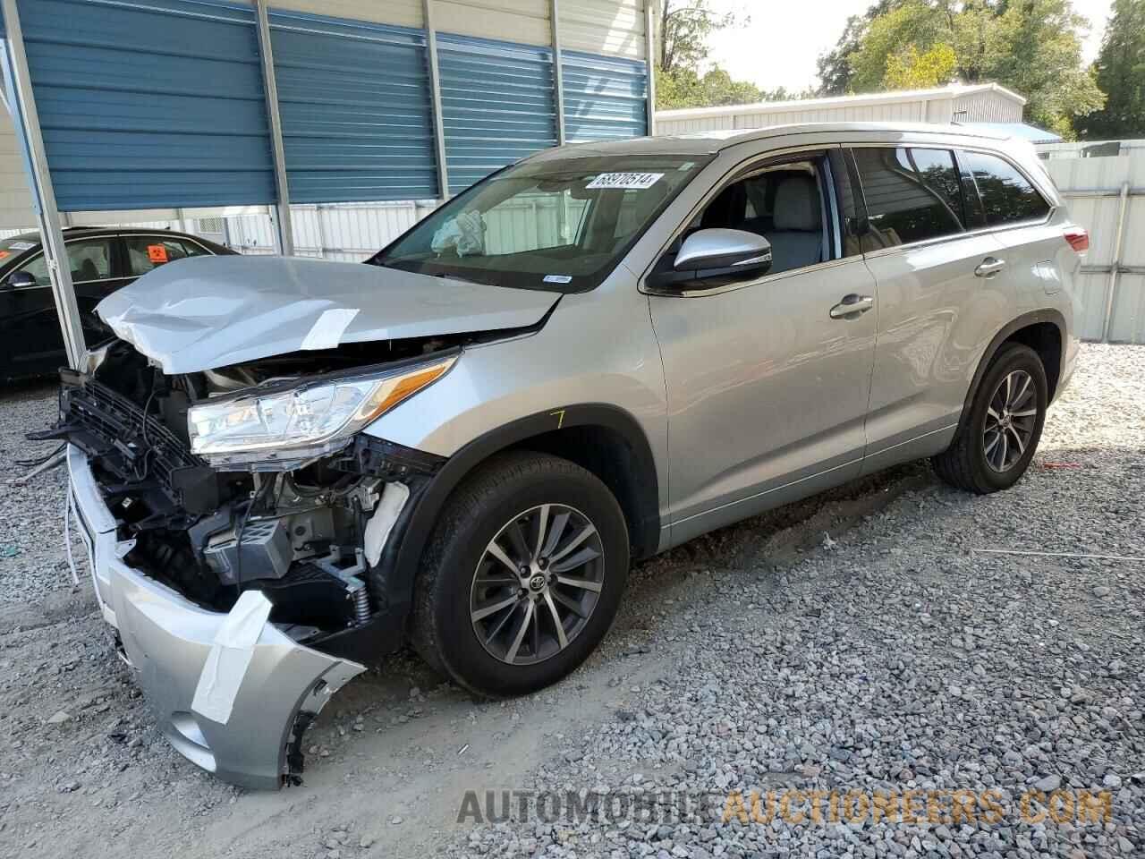 5TDKZRFH9JS545838 TOYOTA HIGHLANDER 2018