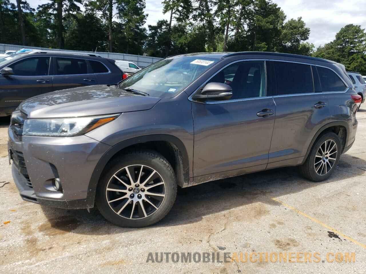 5TDKZRFH9JS546701 TOYOTA HIGHLANDER 2018