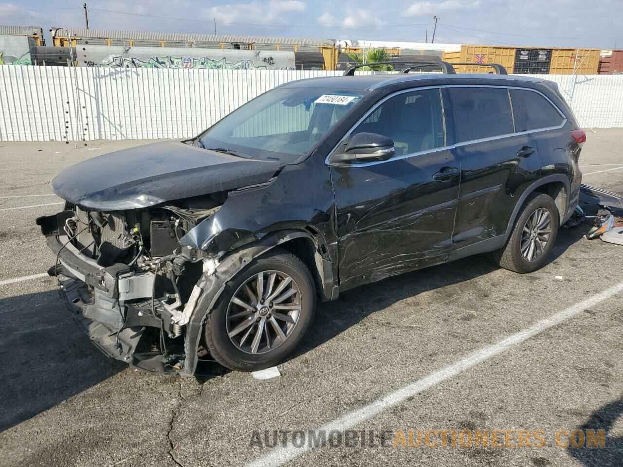 5TDKZRFH9KS306999 TOYOTA HIGHLANDER 2019