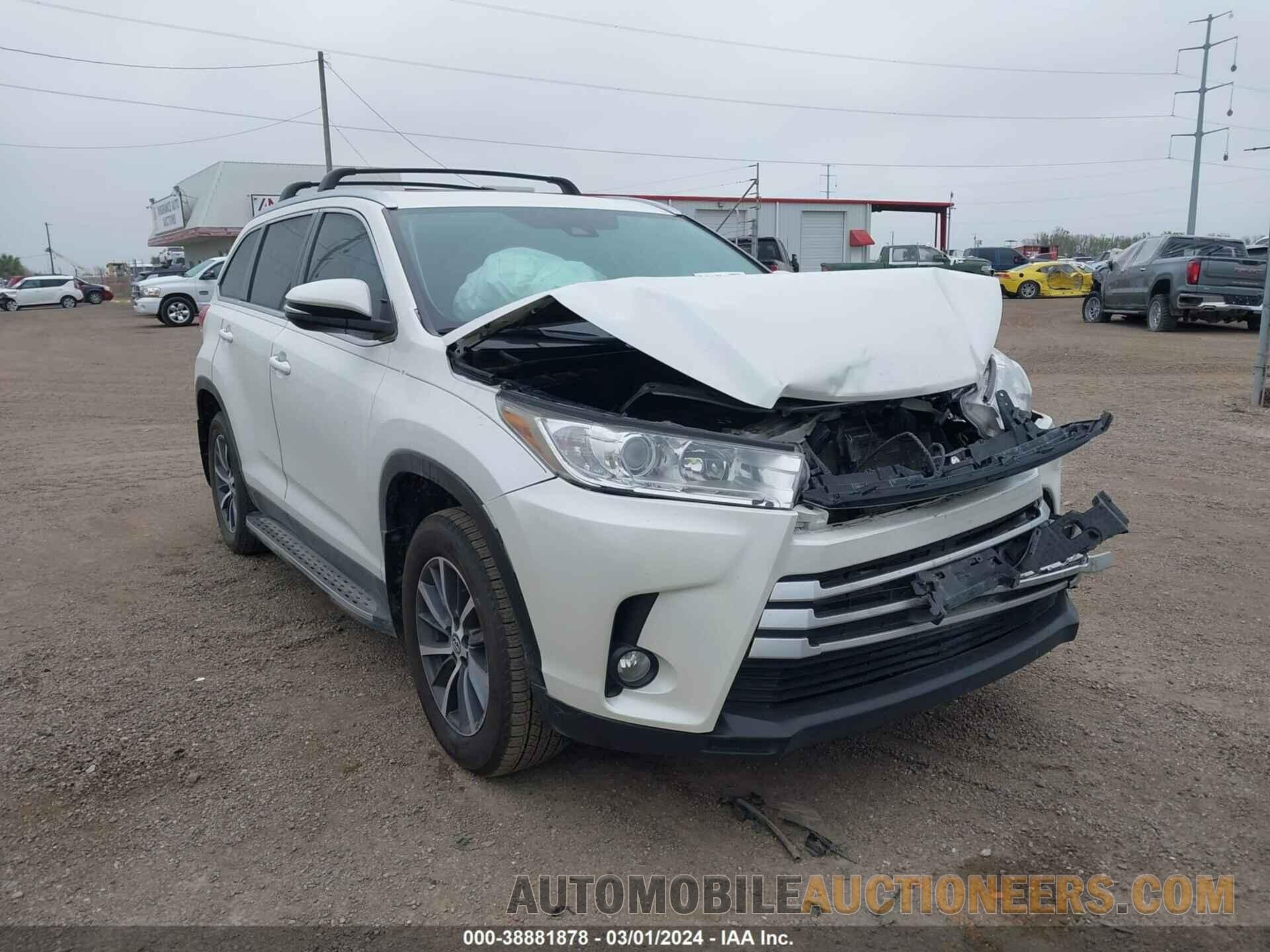 5TDKZRFH9KS330235 TOYOTA HIGHLANDER 2019